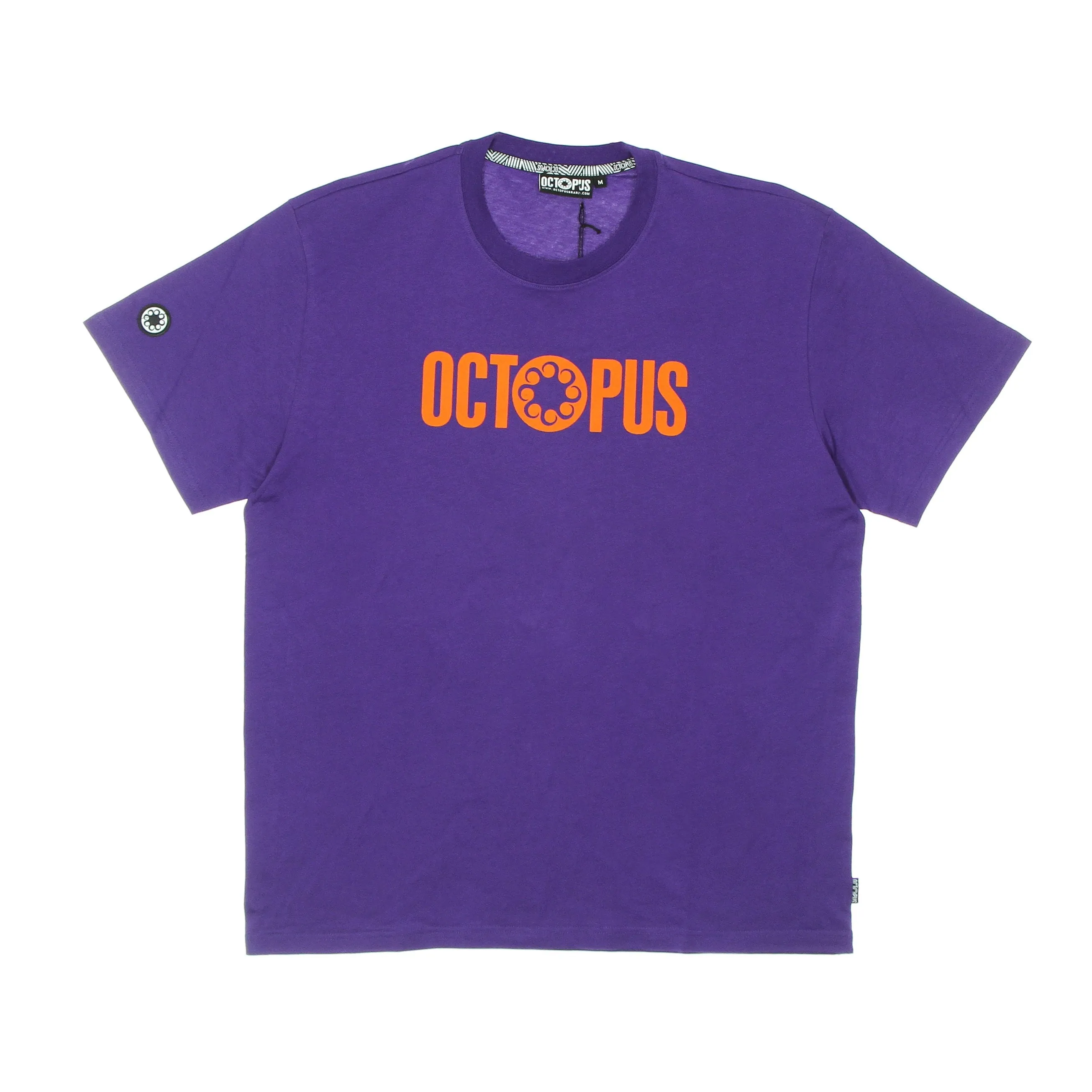 Maglietta Uomo Outline Logo Tee Purple