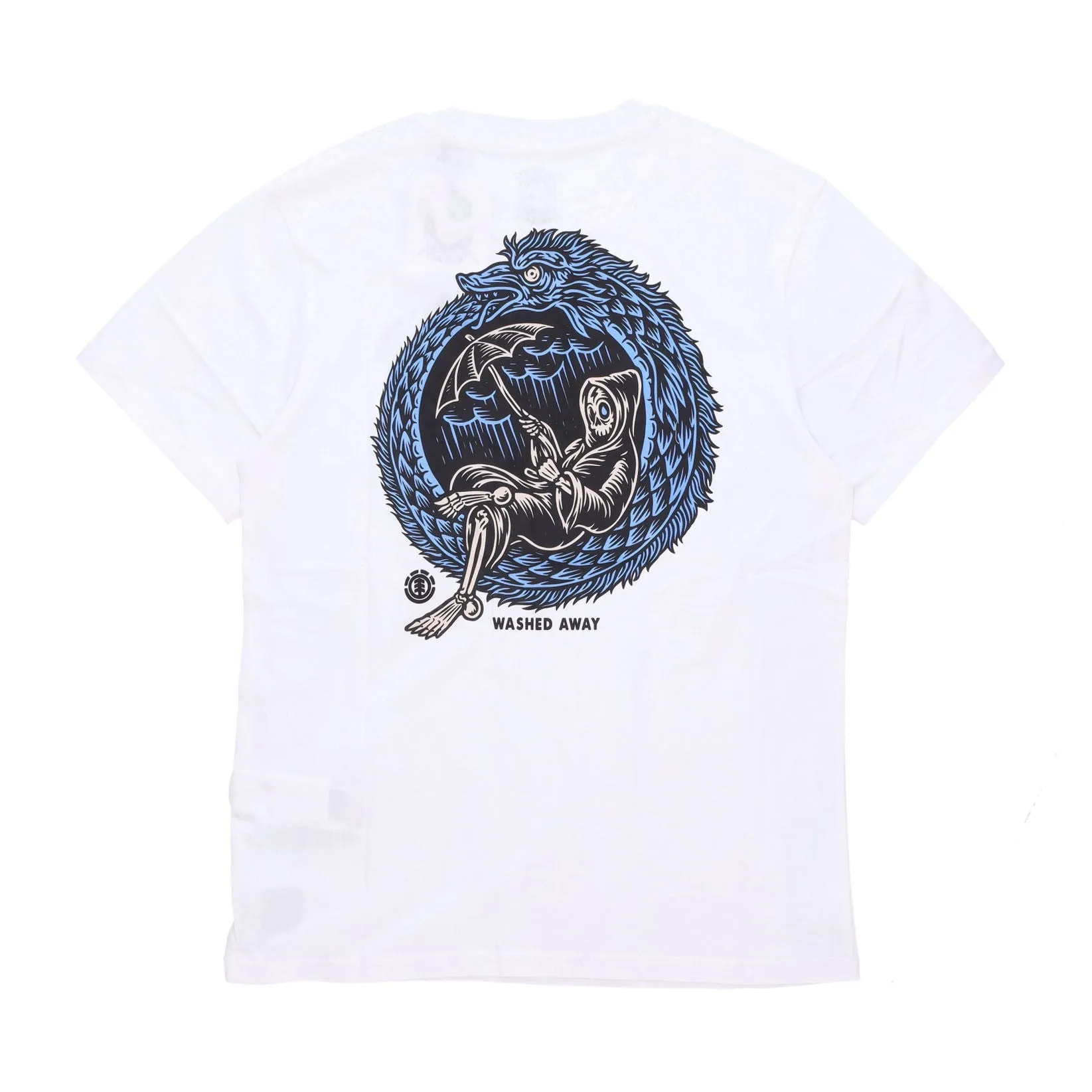 Maglietta Uomo The Cycle Tee X Timber Optic White