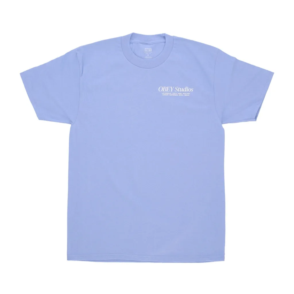 maglietta uomo visual food for your mind classic tee DIGITAL VIOLET