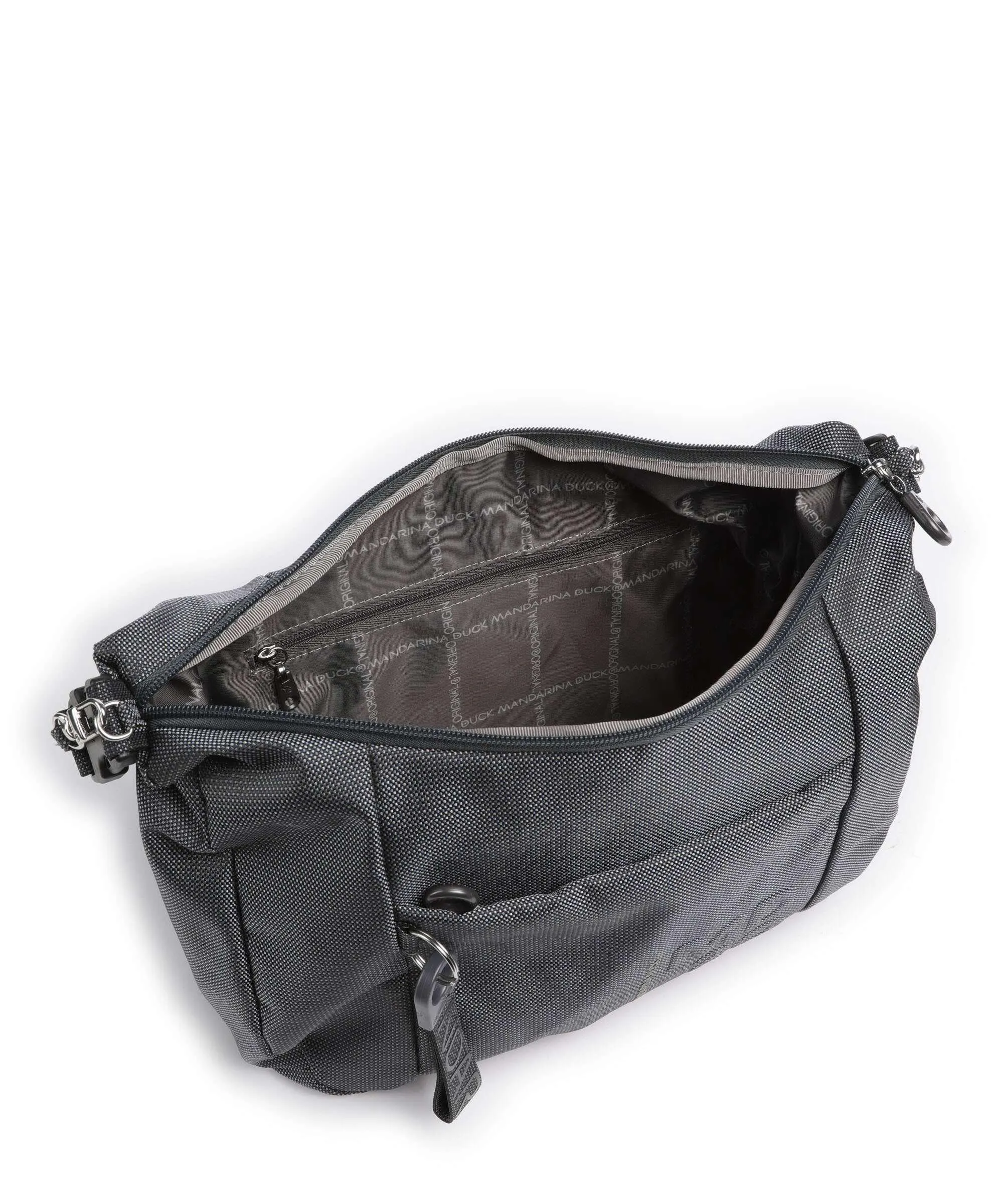  Mandarina Duck MD20 Borsa hobo poliestere grigio scuro  