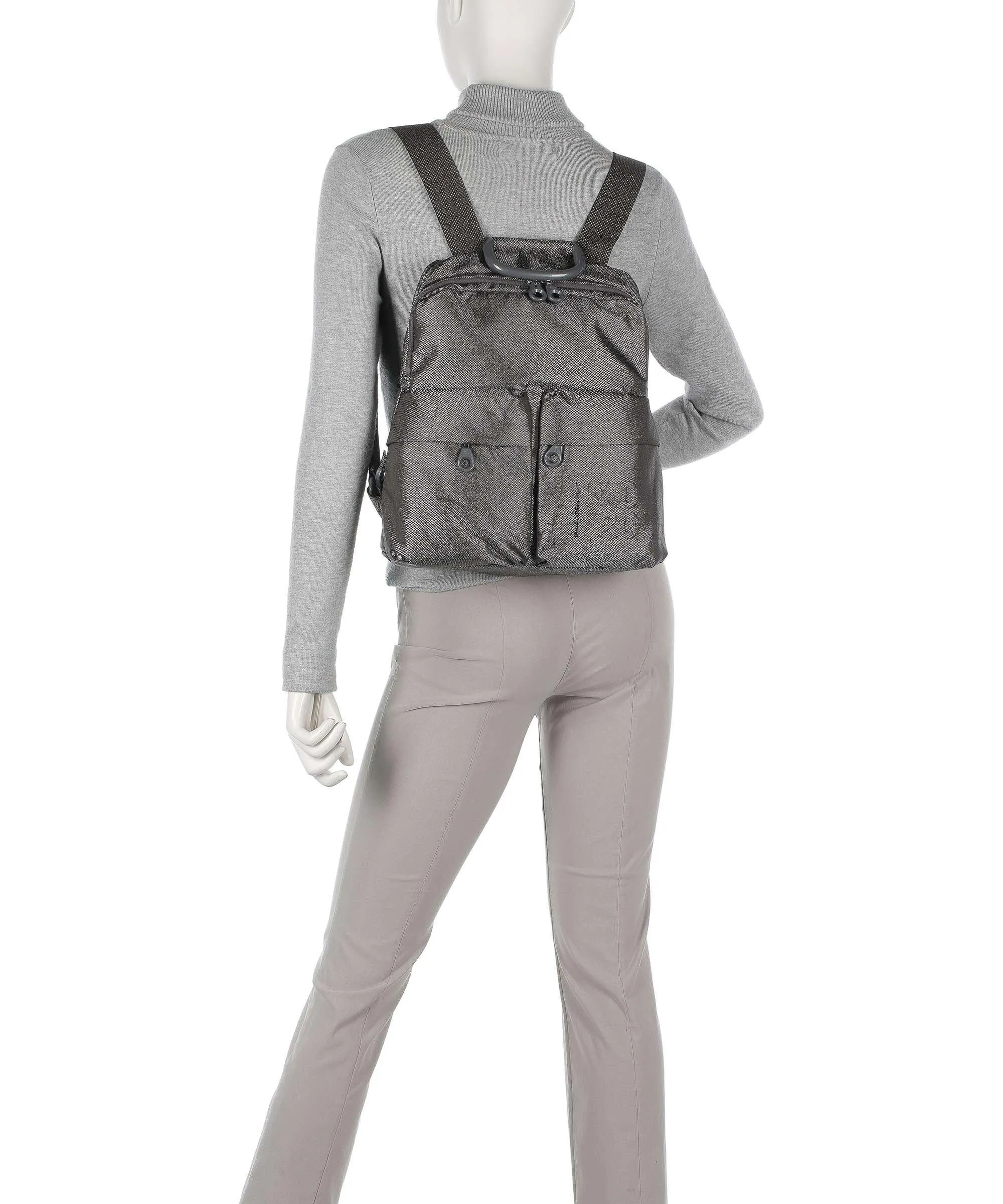 Mandarina Duck MD20 Lux Zaino poliestere grigio scuro  