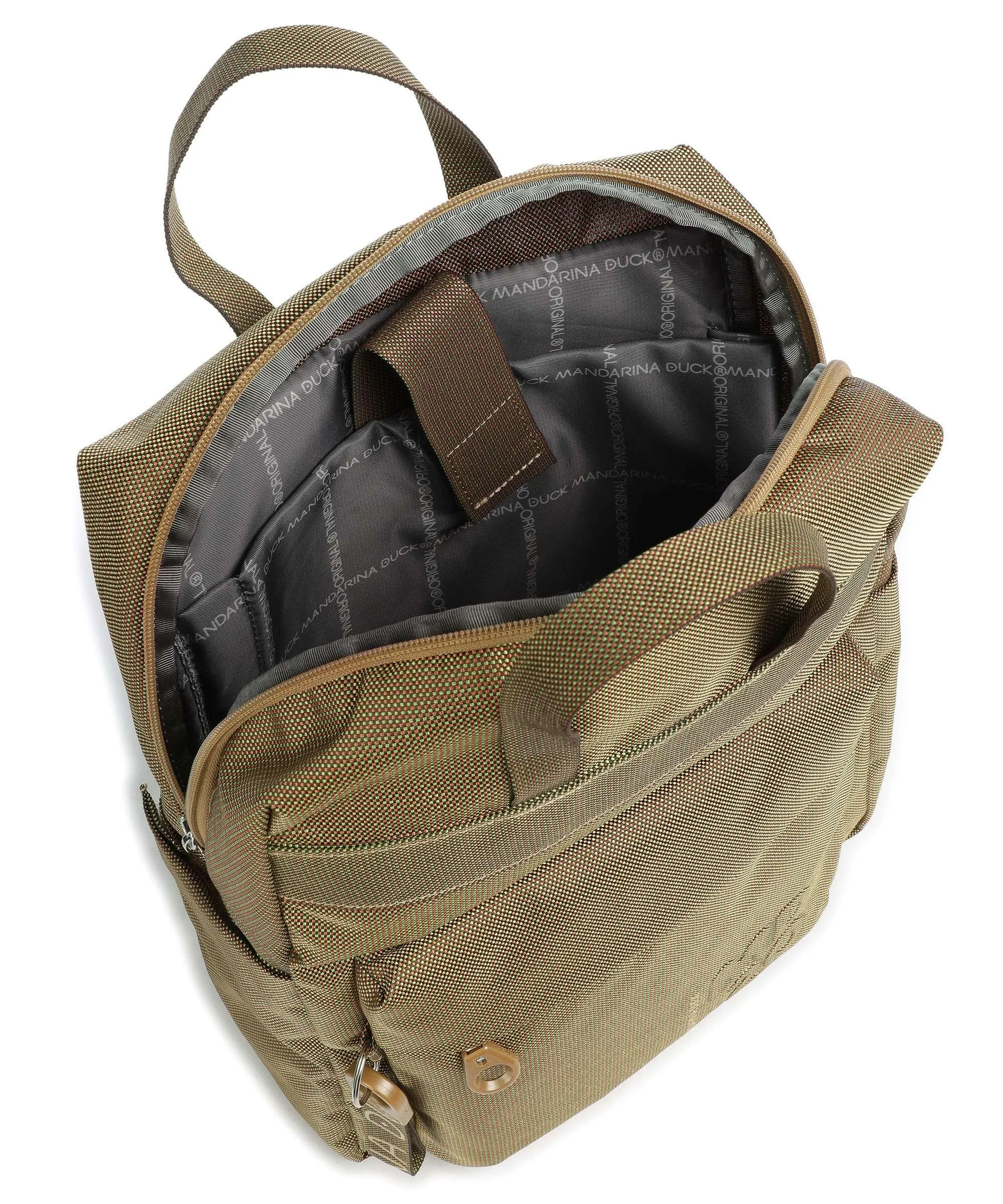  Mandarina Duck MD20 Zaino poliestere verde-oliva  