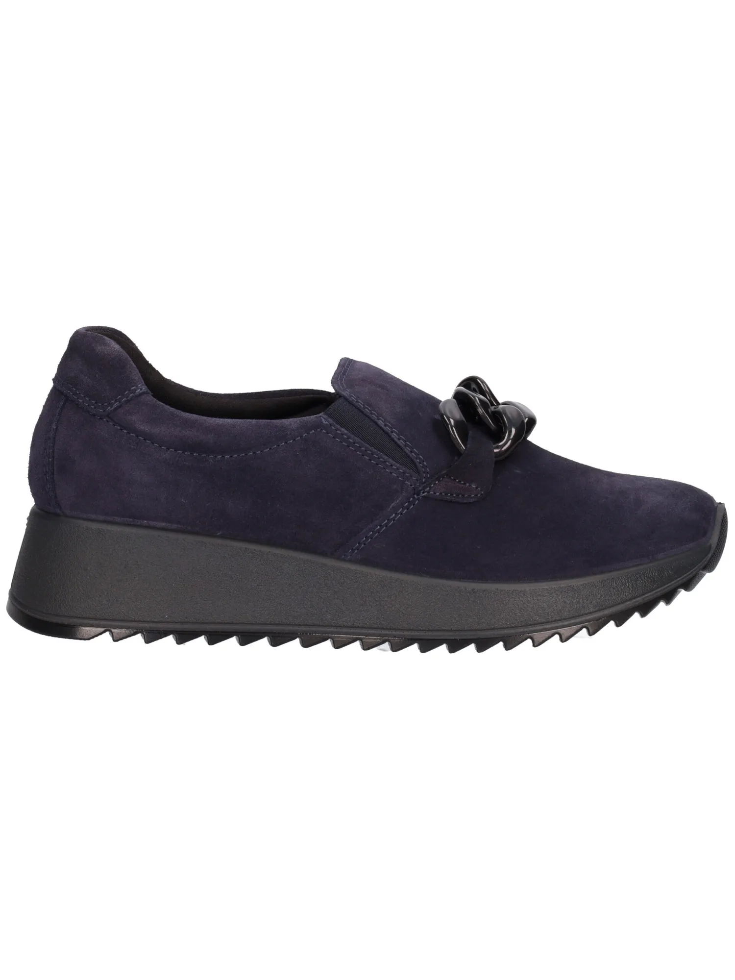 Mocassino con zeppa Enval Soft da donna blu