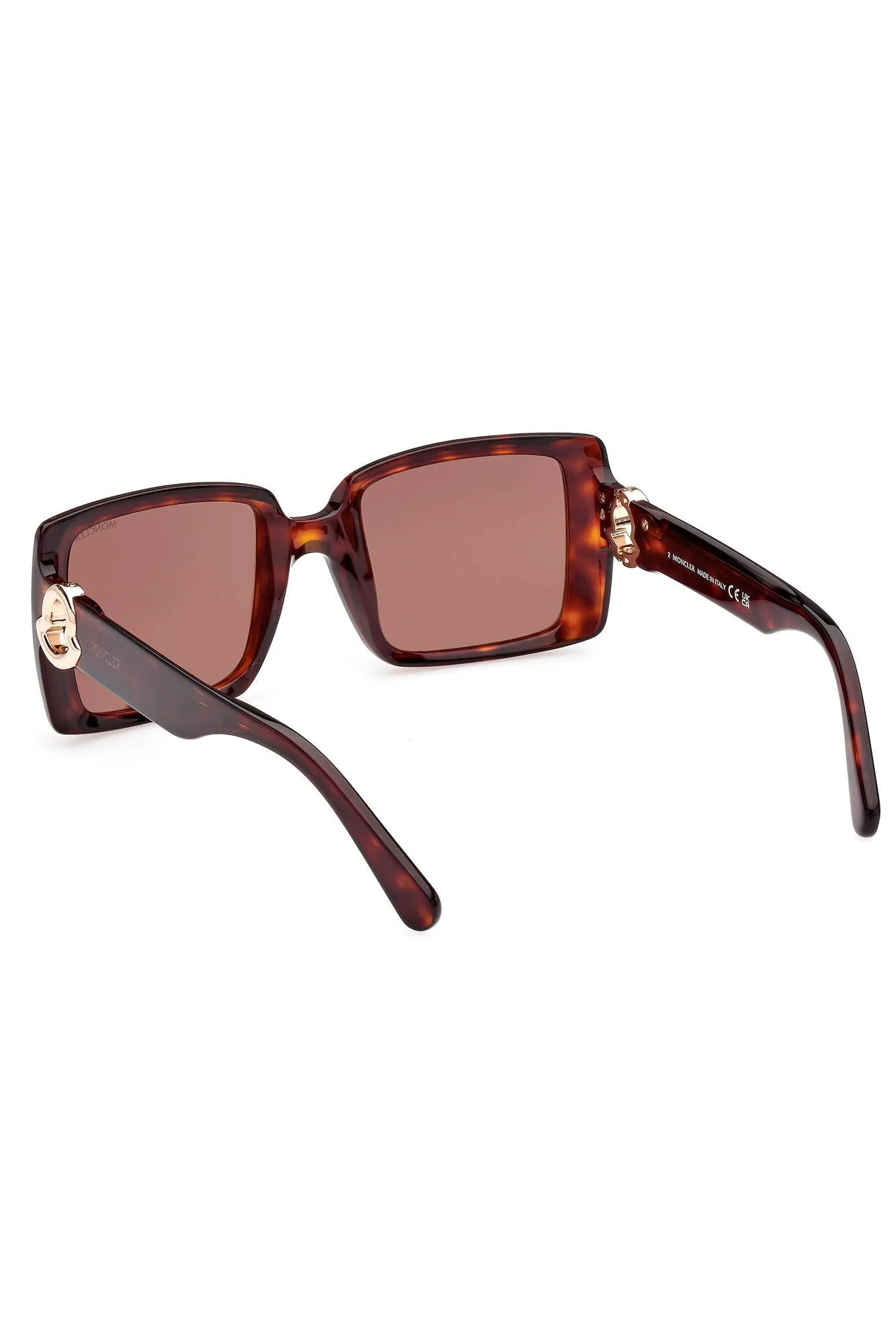 Moncler occhiale da sole marrone   