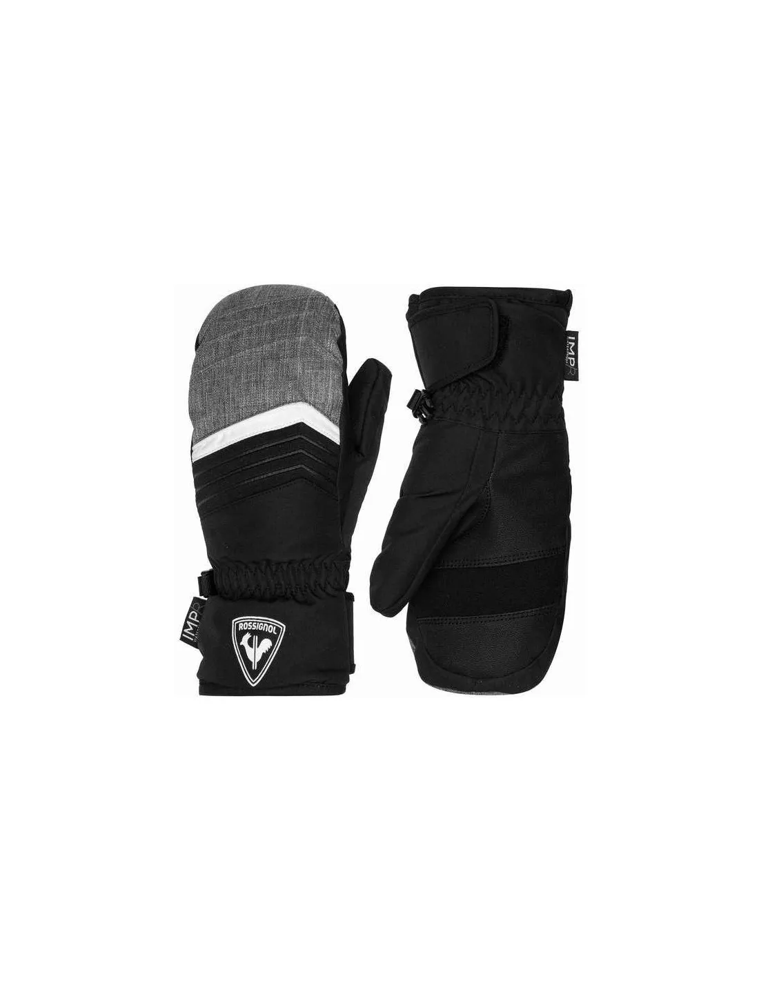 Muffole da sci junior Rossignol Jr Tech Impr M Heather Grey