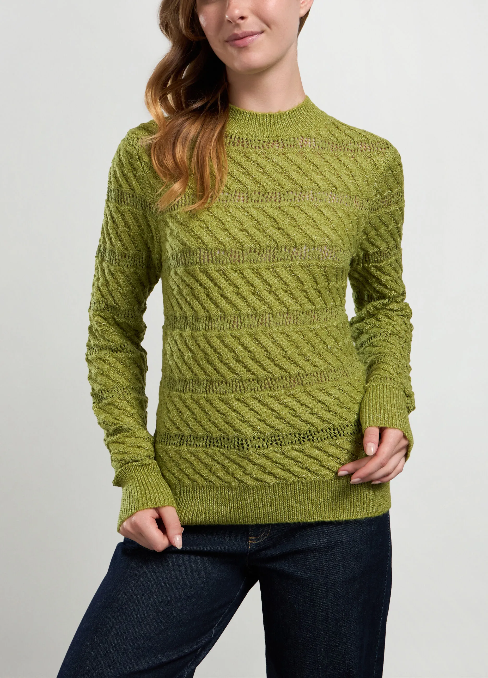 NICE & CHIC  Tricot misto cotone donna
