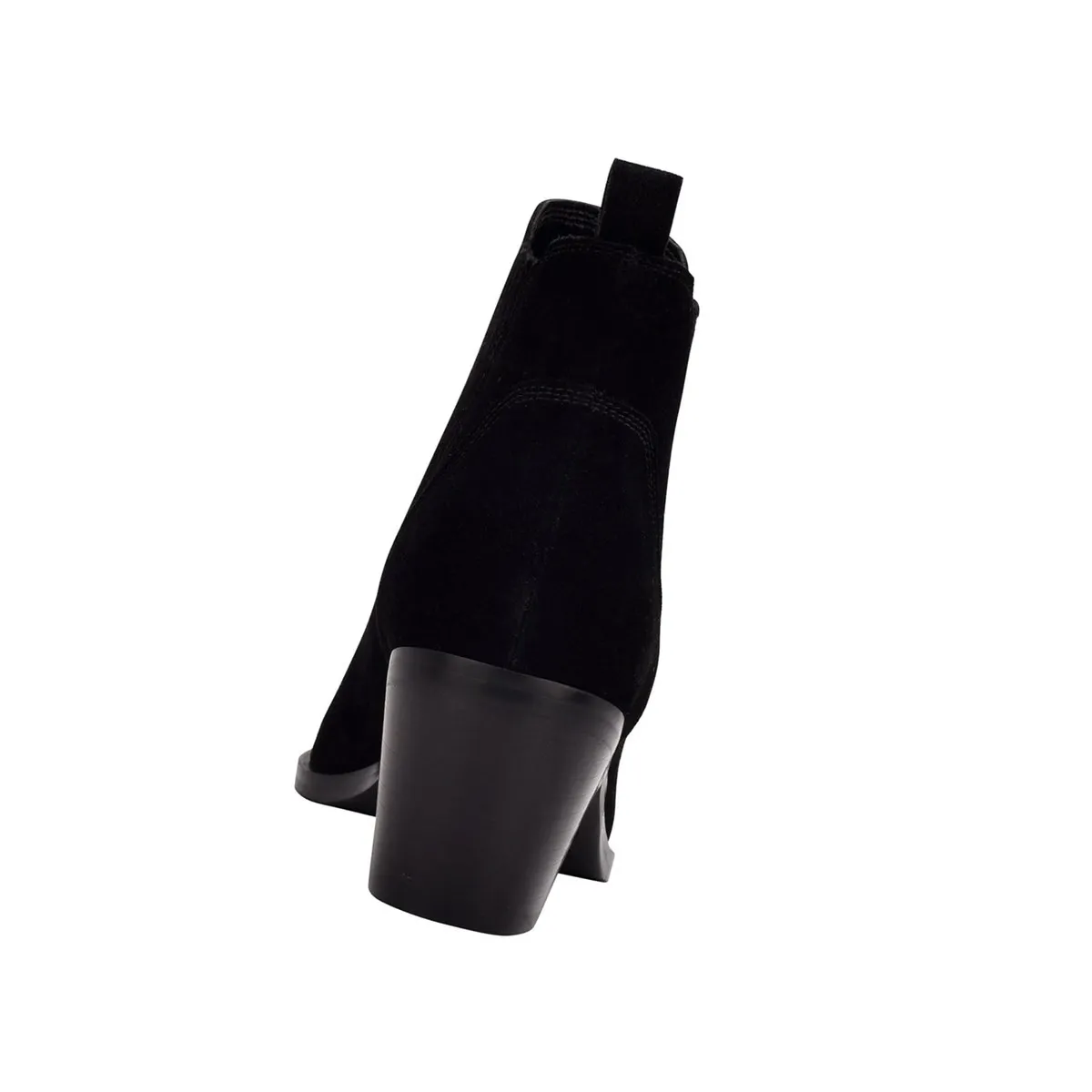 Offerte stivali e stivaletti Marc Fisher Teona stivaletti Chelsea con punta aguzza da donna in pelle scamosciata nera