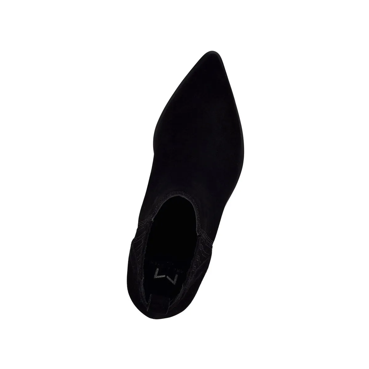 Offerte stivali e stivaletti Marc Fisher Teona stivaletti Chelsea con punta aguzza da donna in pelle scamosciata nera