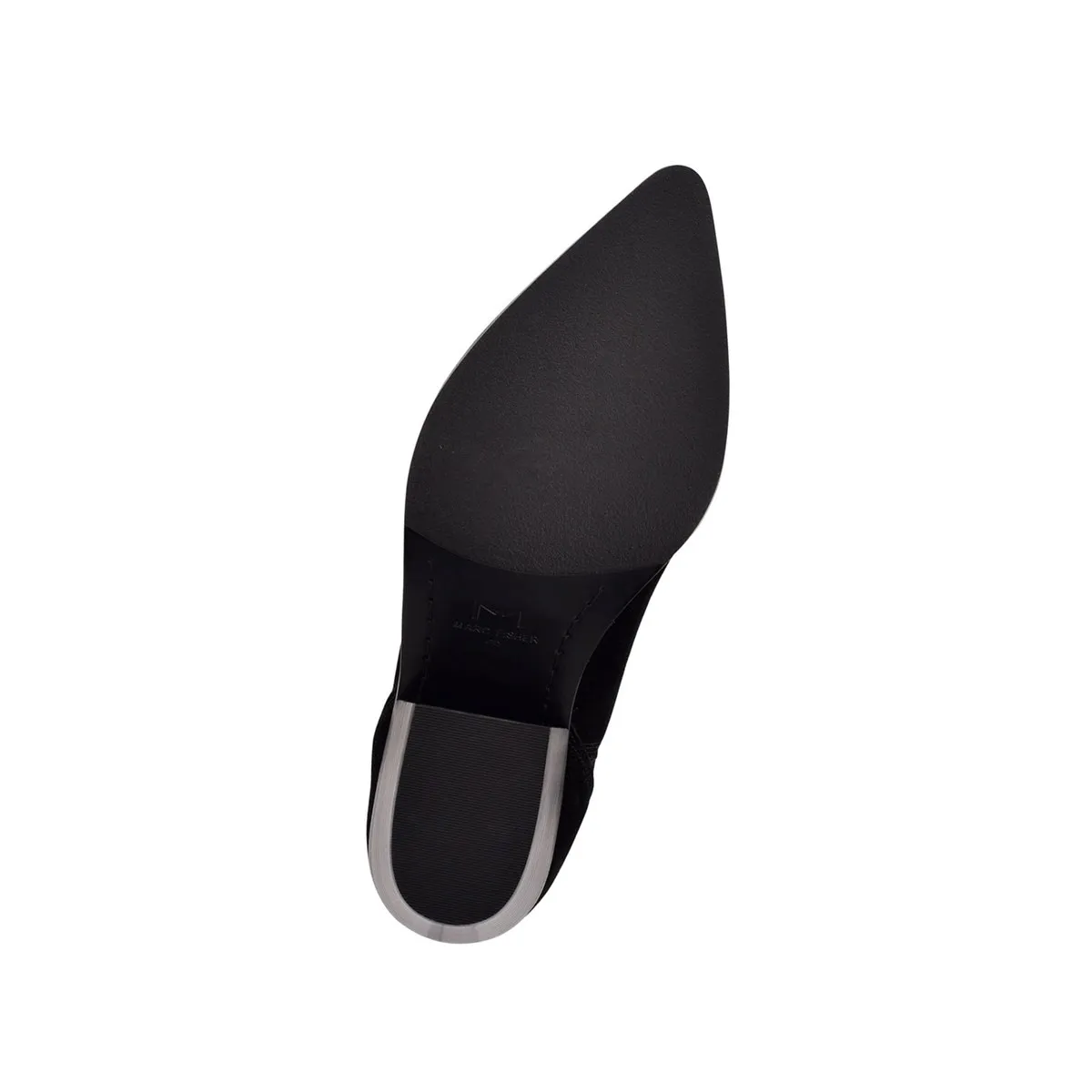 Offerte stivali e stivaletti Marc Fisher Teona stivaletti Chelsea con punta aguzza da donna in pelle scamosciata nera