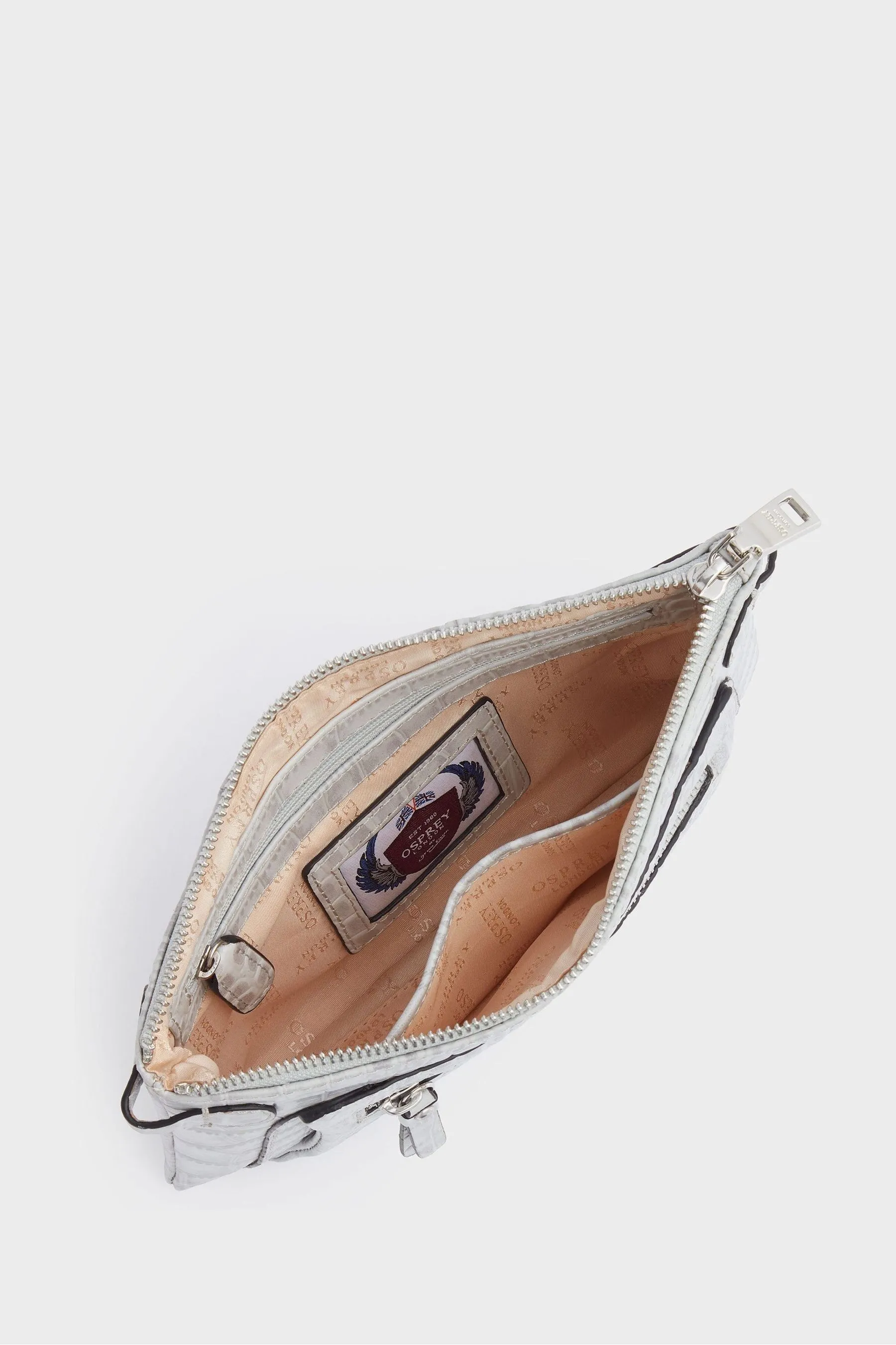 Osprey London - The Ruby - Pochette a tracolla in pelle cognac