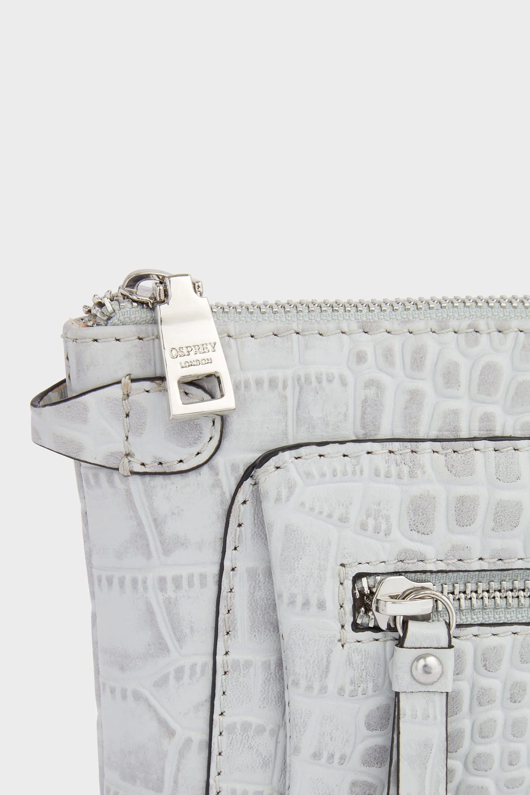 Osprey London - The Ruby - Pochette a tracolla in pelle cognac