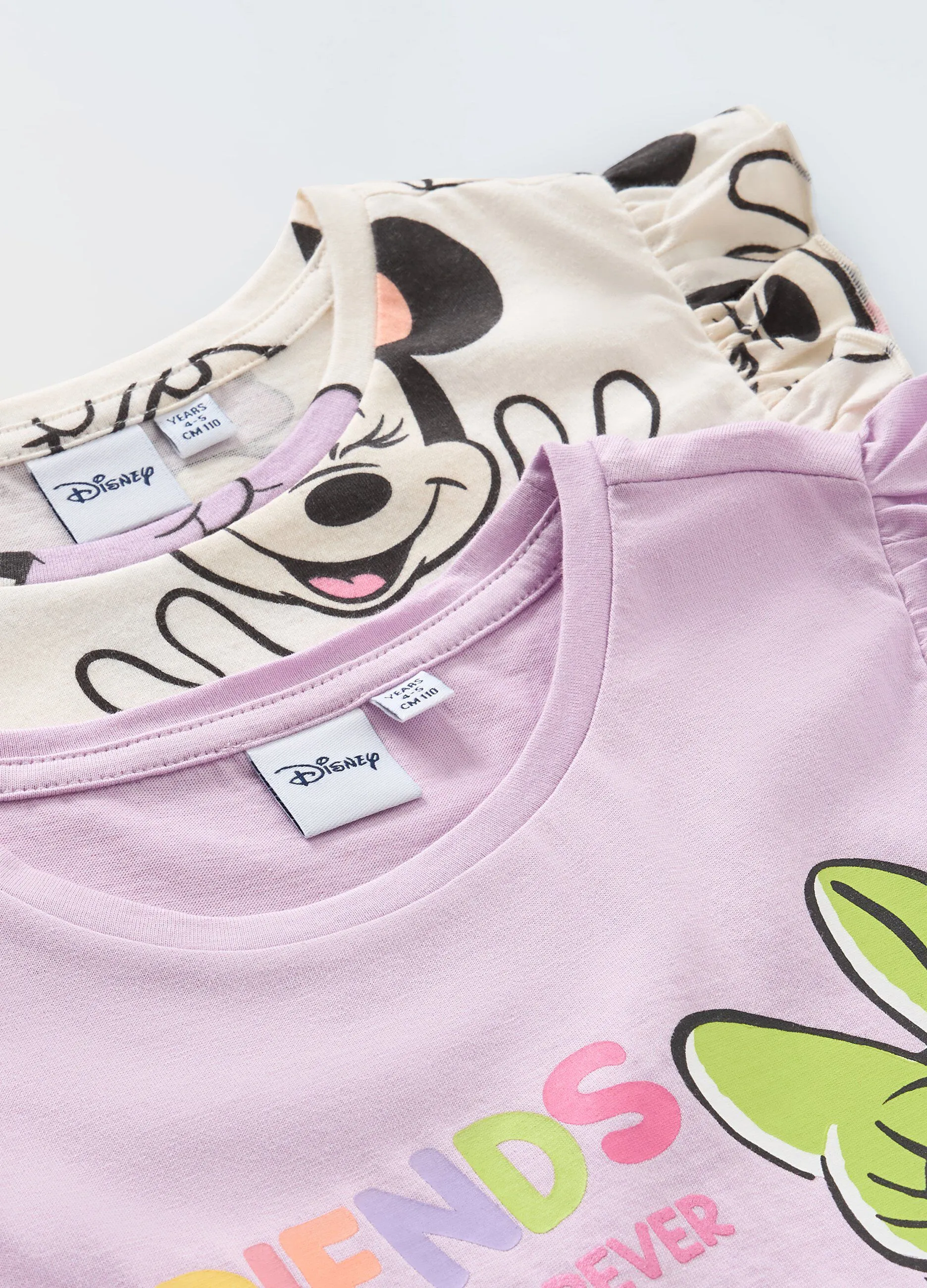 Pack 2 vestiti in puro cotone bambina