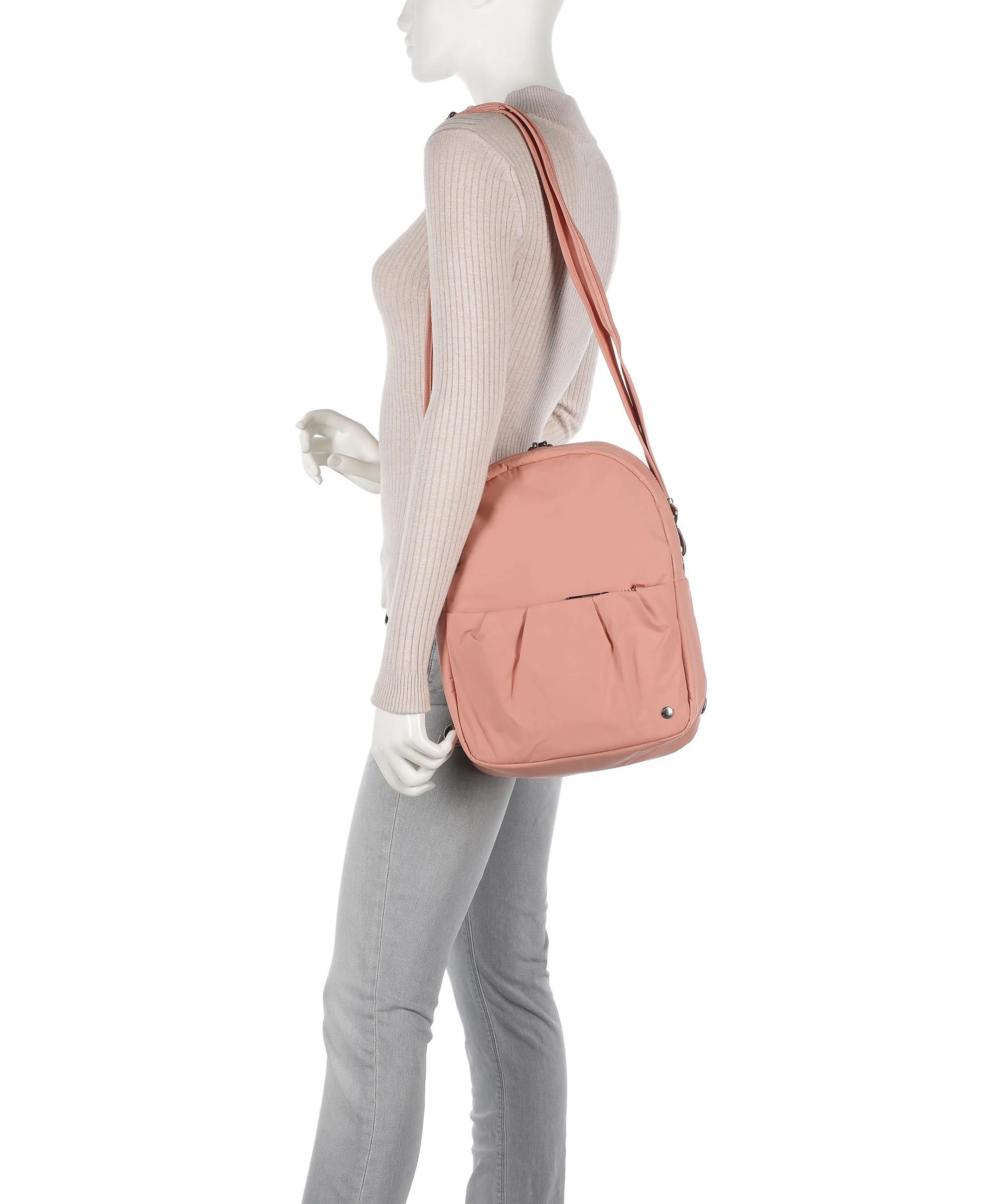  Pacsafe Citysafe CX convertible Zaino nylon rosa antico  