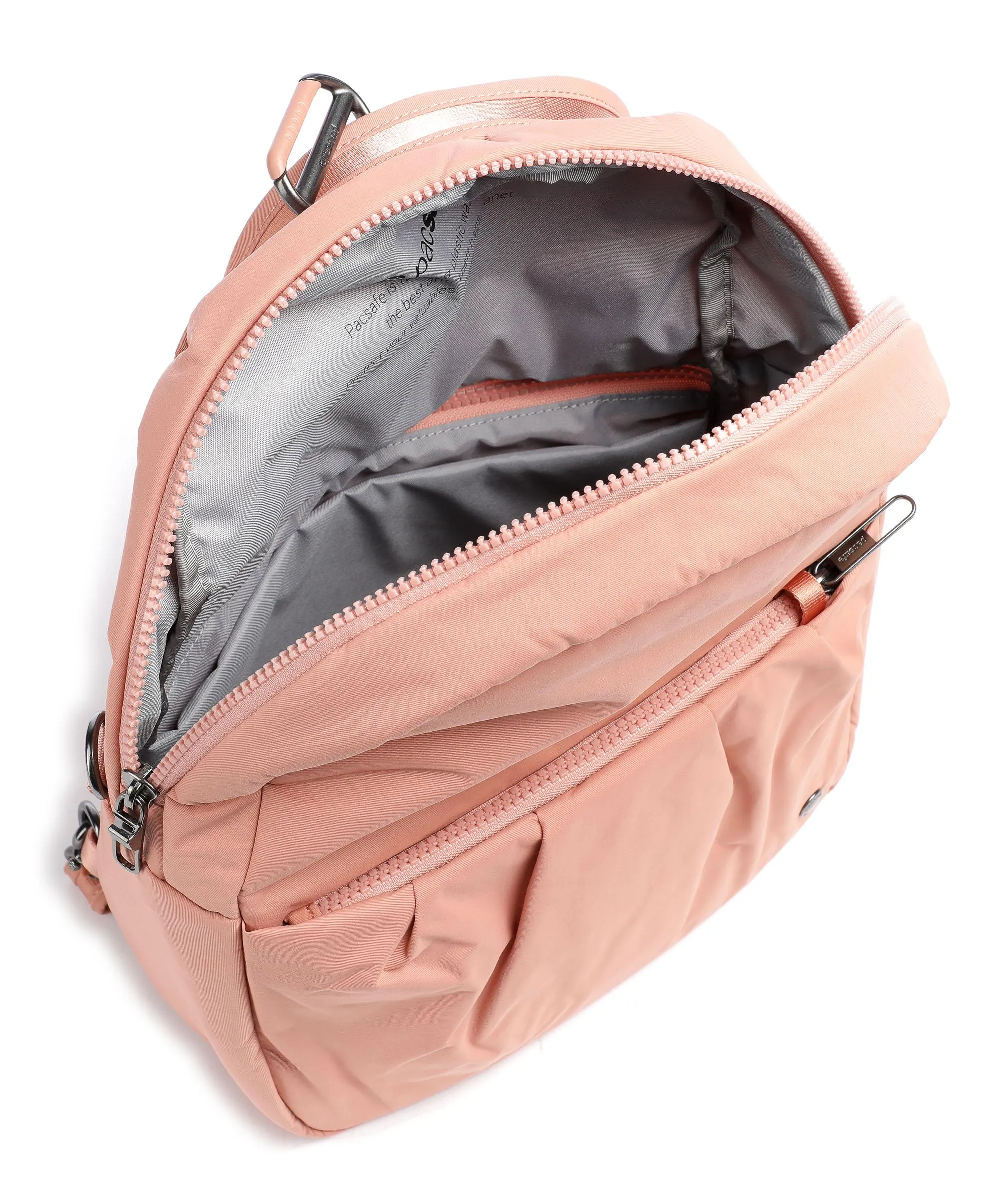  Pacsafe Citysafe CX convertible Zaino nylon rosa antico  