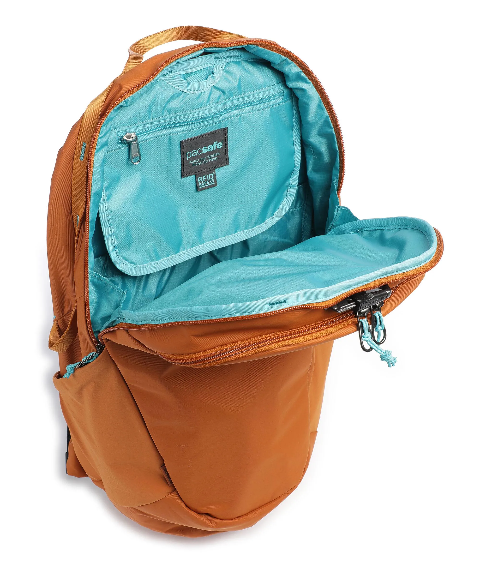  Pacsafe Eco 25L Zaino nylon tan  