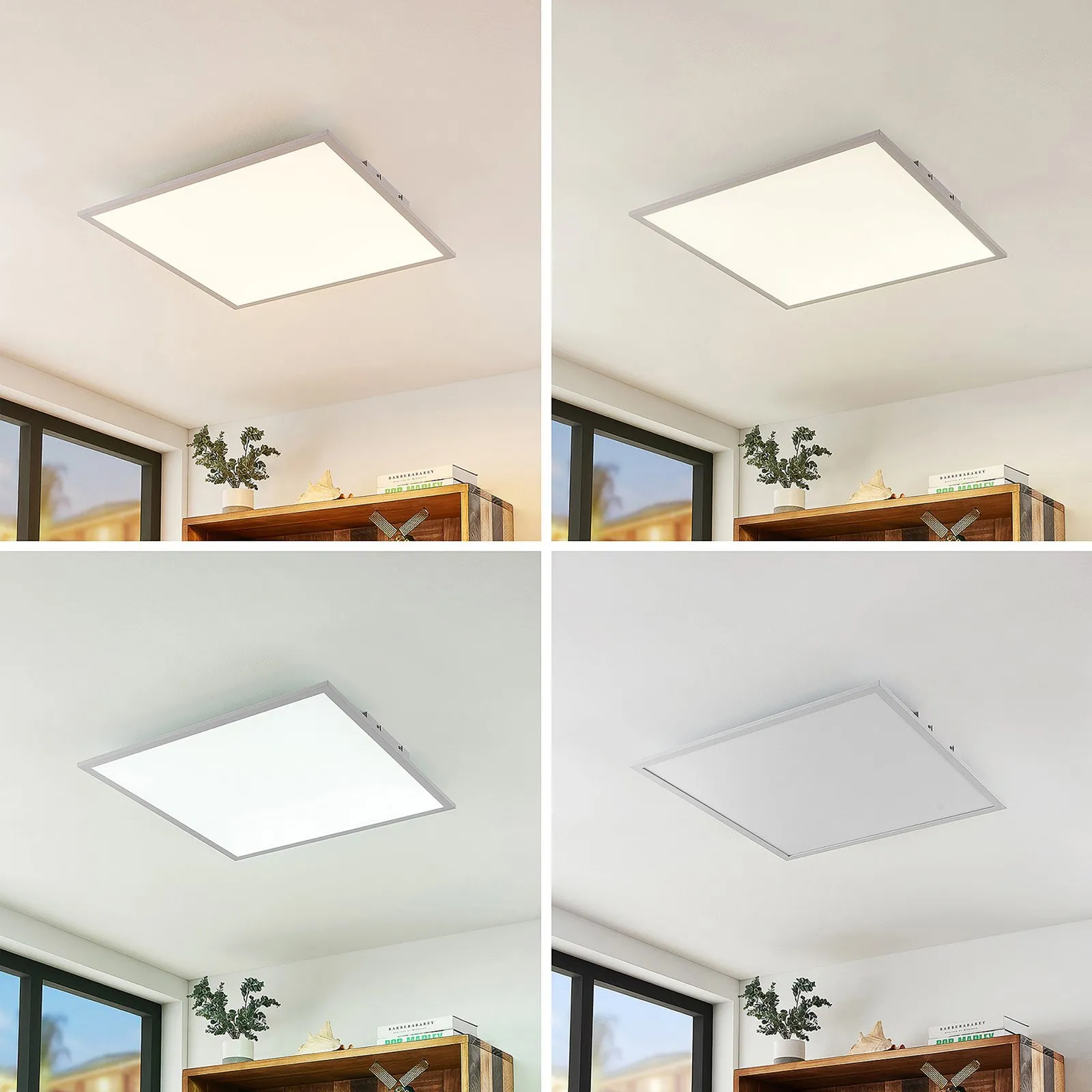 Pannello LED Lindby Luay, 60 x 60 cm, bianco, 3000-6000K