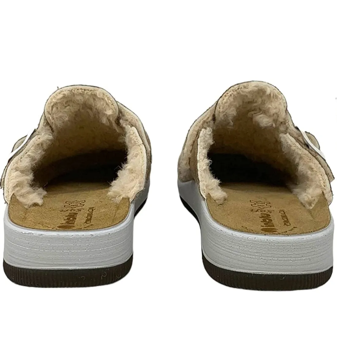 Pantofole da Donna - INBLU Art. CT20 naturale Scamosciato