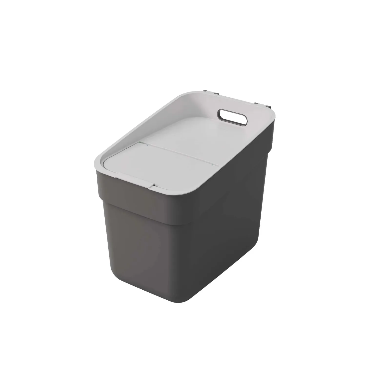 Pattumiera per raccolta differenziata Ready 20 l grigio scuro