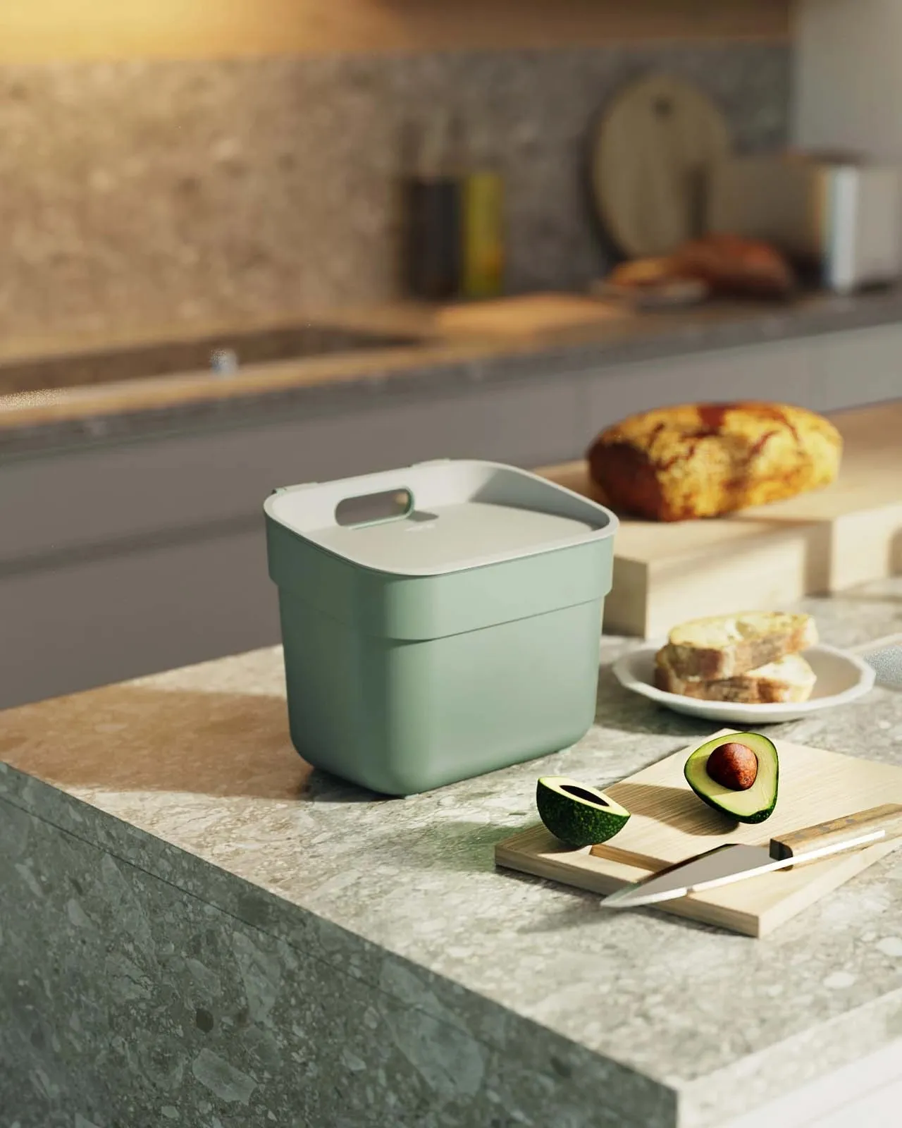 Pattumiera per raccolta differenziata Ready 20 l grigio scuro