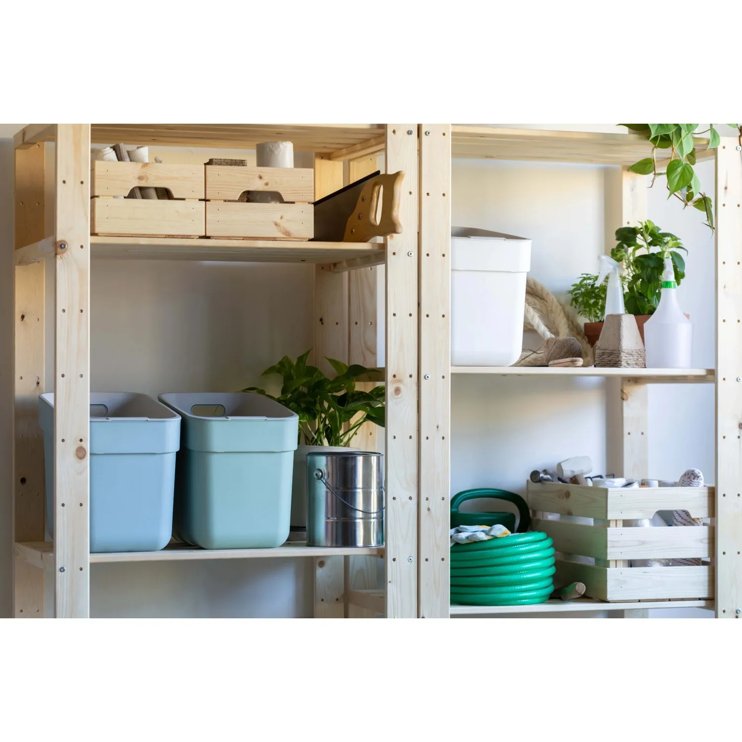 Pattumiera per raccolta differenziata Ready 20 l grigio scuro