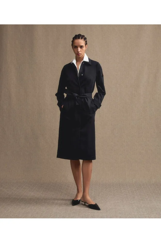 Peuterey Idesbald Bn Trench Da Donna Tessuto Tecnico
