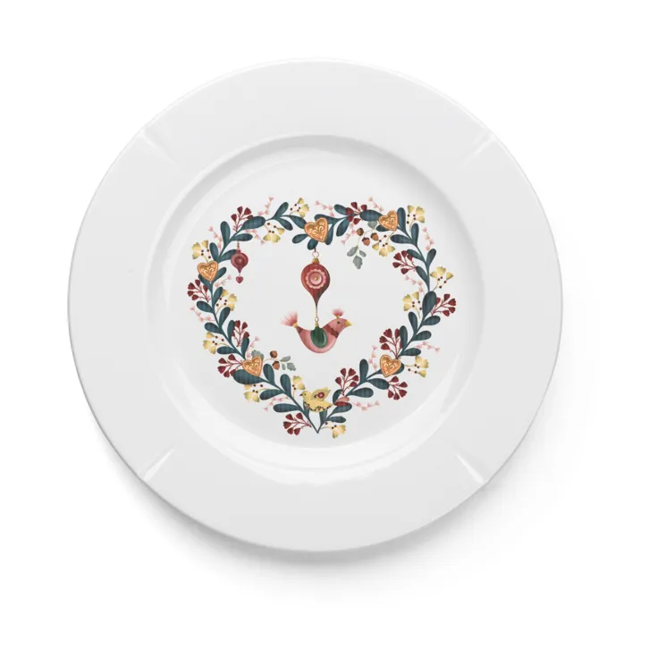 Piatto Grand Cru Cottage Ø19.5 cm.jo{font-size:18px}Bianco