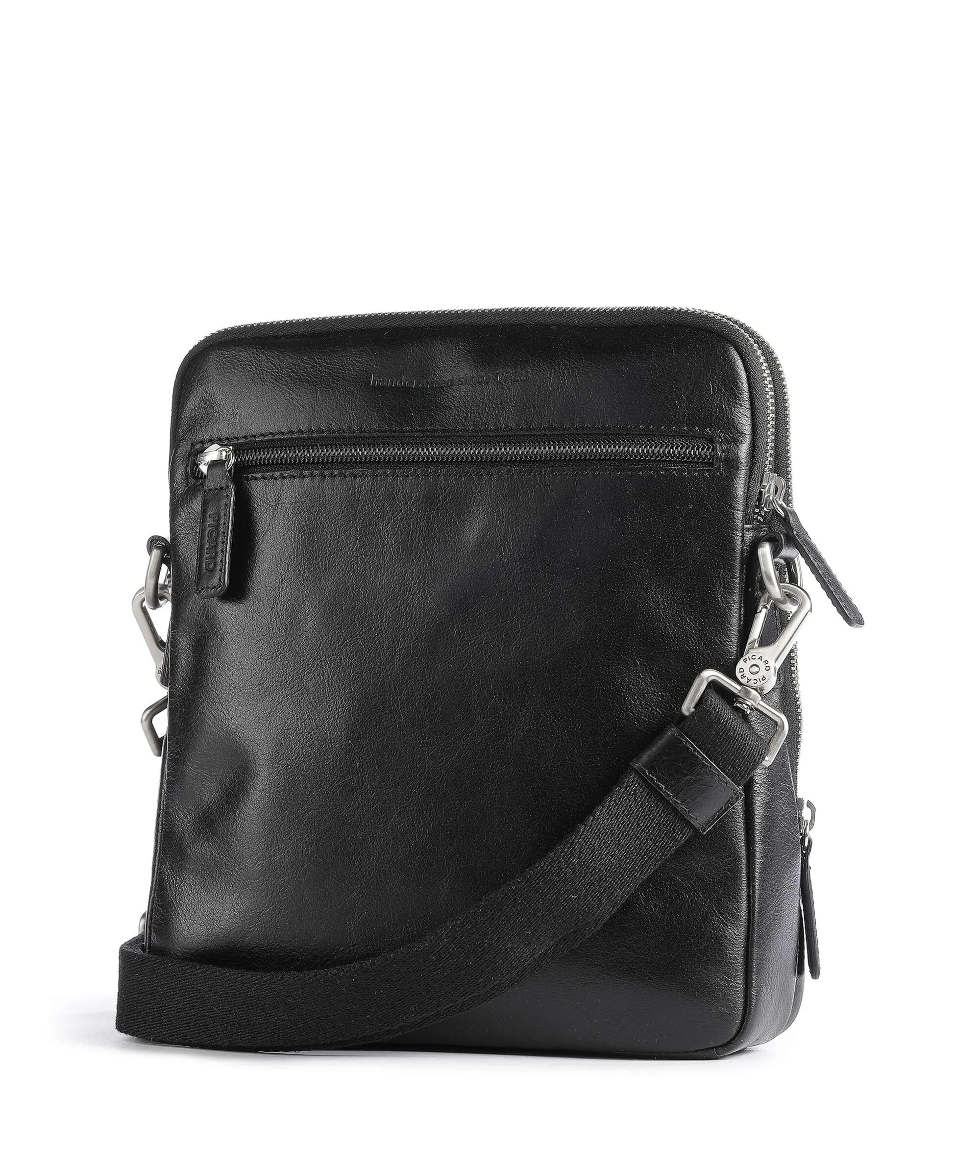  Picard Buddy Borsa a tracolla pelle di bufalo d'acqua nero  