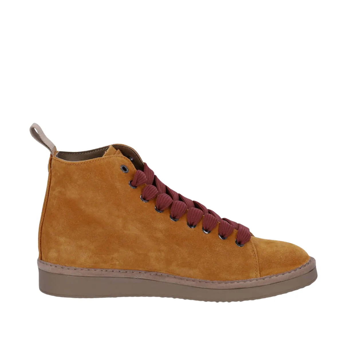 Polacchino Panchic P01 Suede Marrone Curry