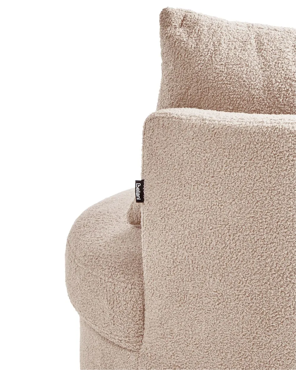 Poltrona DALBY Bouclé Beige