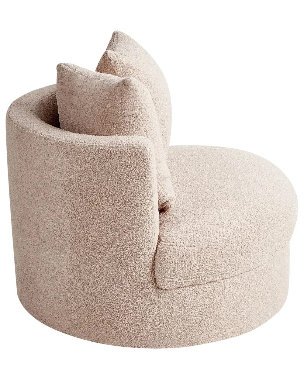 Poltrona DALBY Bouclé Beige