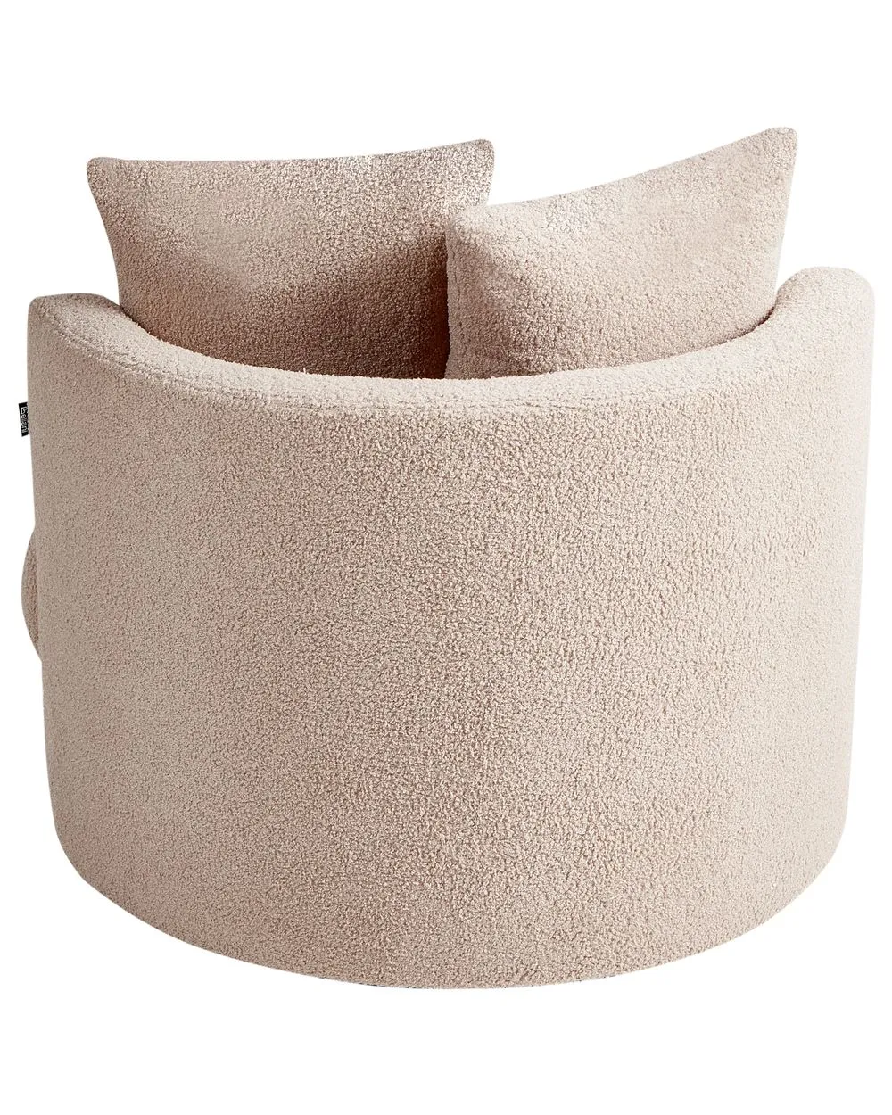 Poltrona DALBY Bouclé Beige