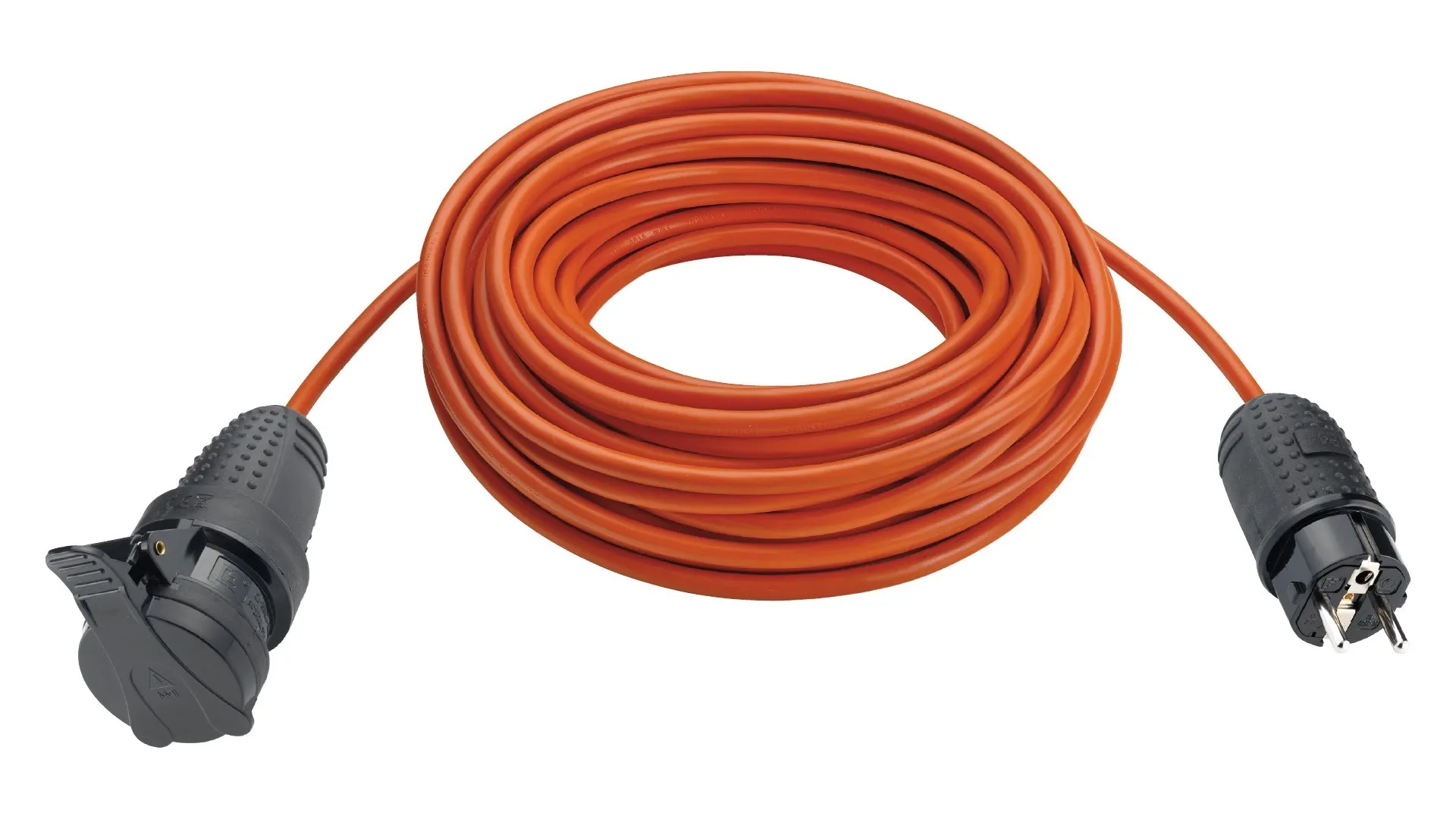 Prolunga Vimar 30 m IP44 3G1,5 schuko arancio