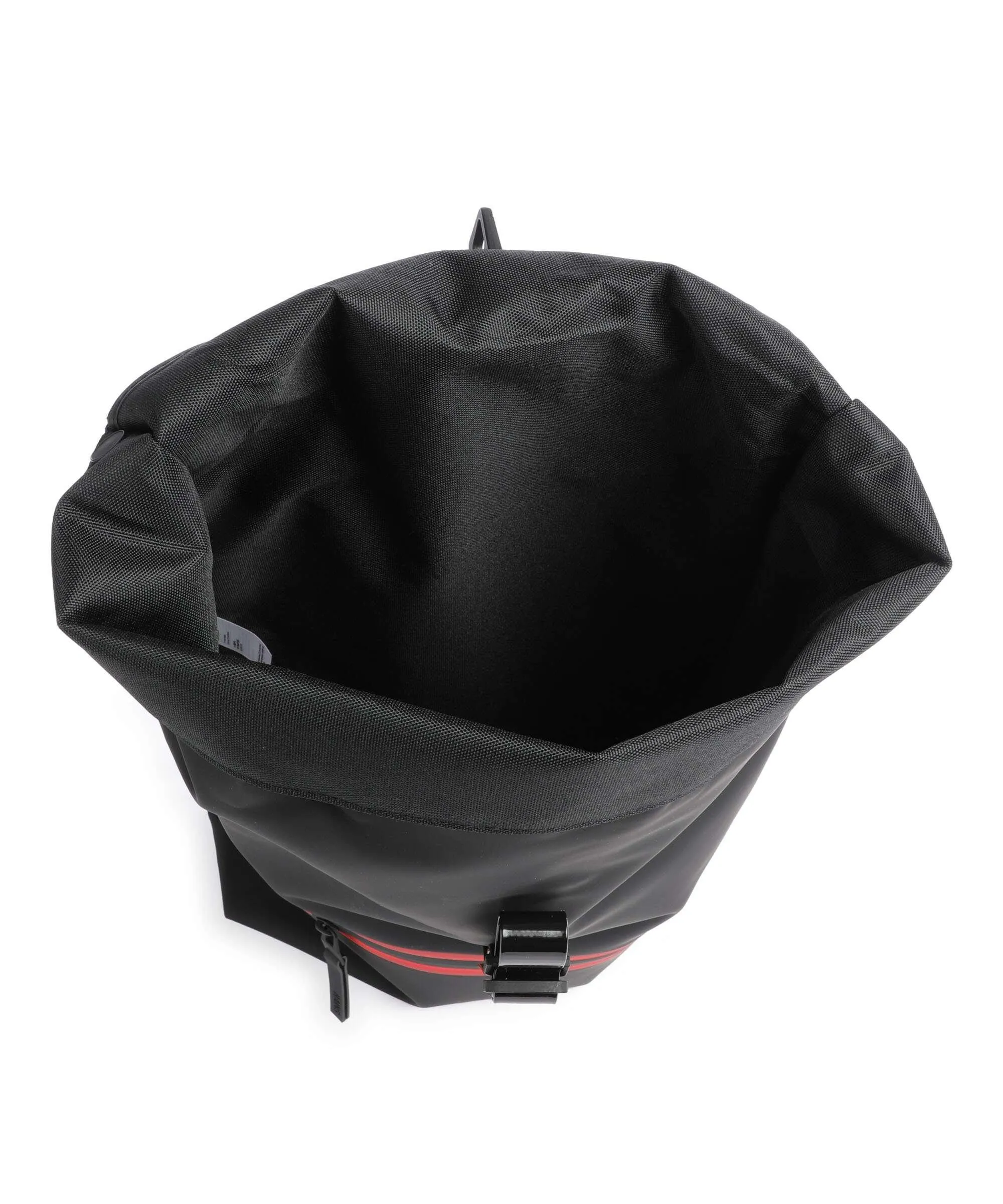  Rains Contrast Zaino roll-top poliuretano, poliestere nero  