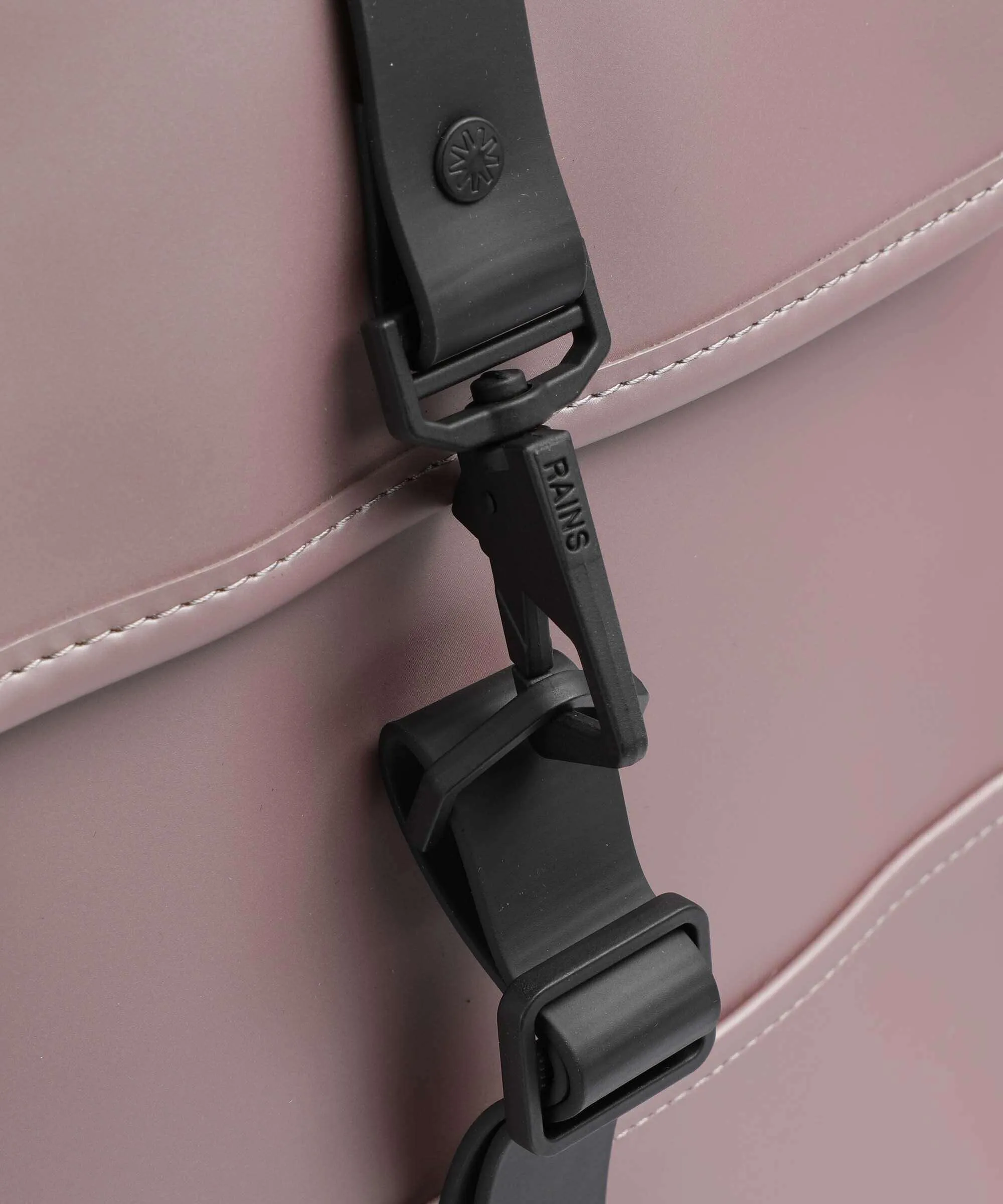  Rains Mini Zaino poliestere, poliuretano rosa  