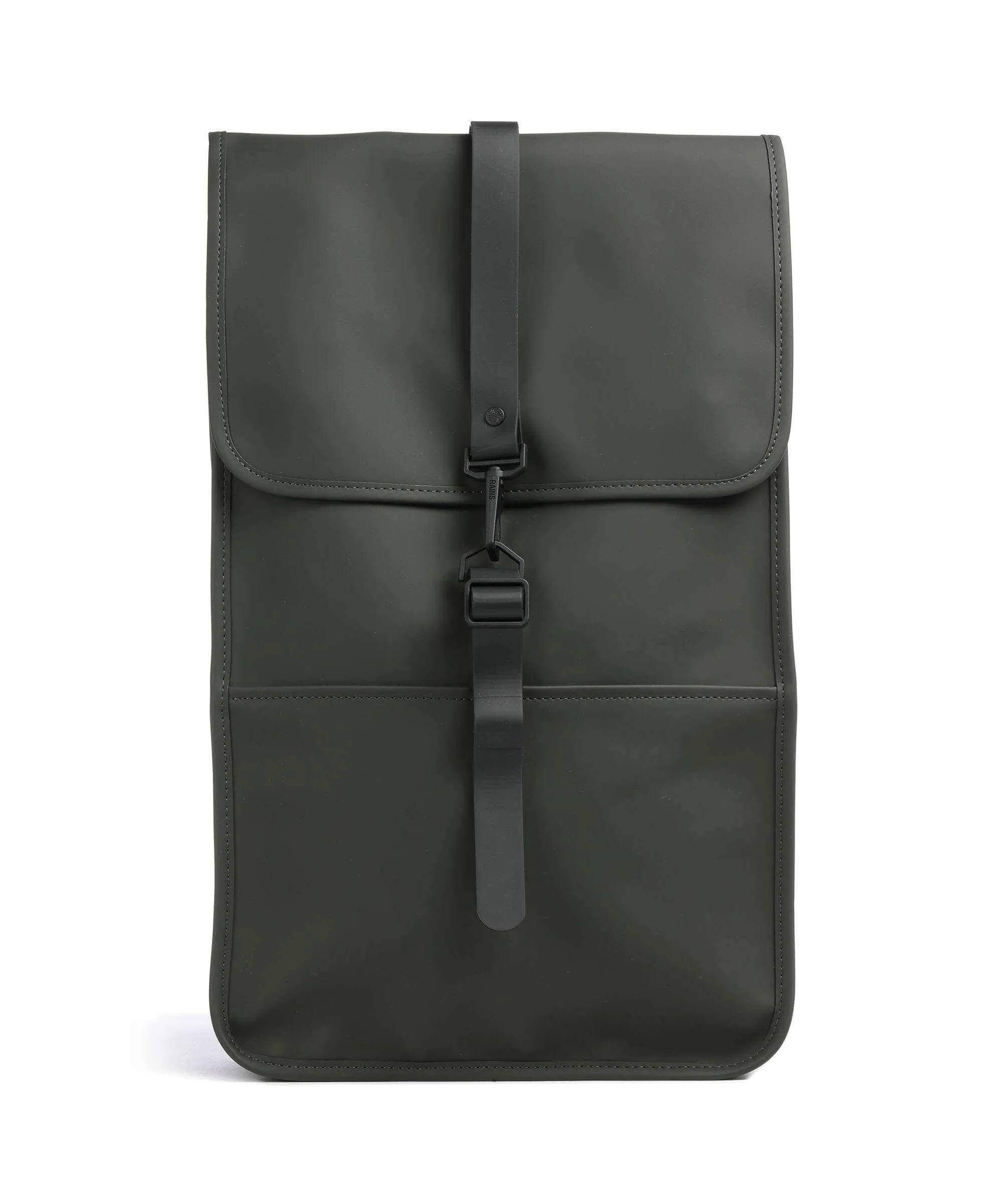  Rains Zaino poliuretano, poliestere verde scuro  