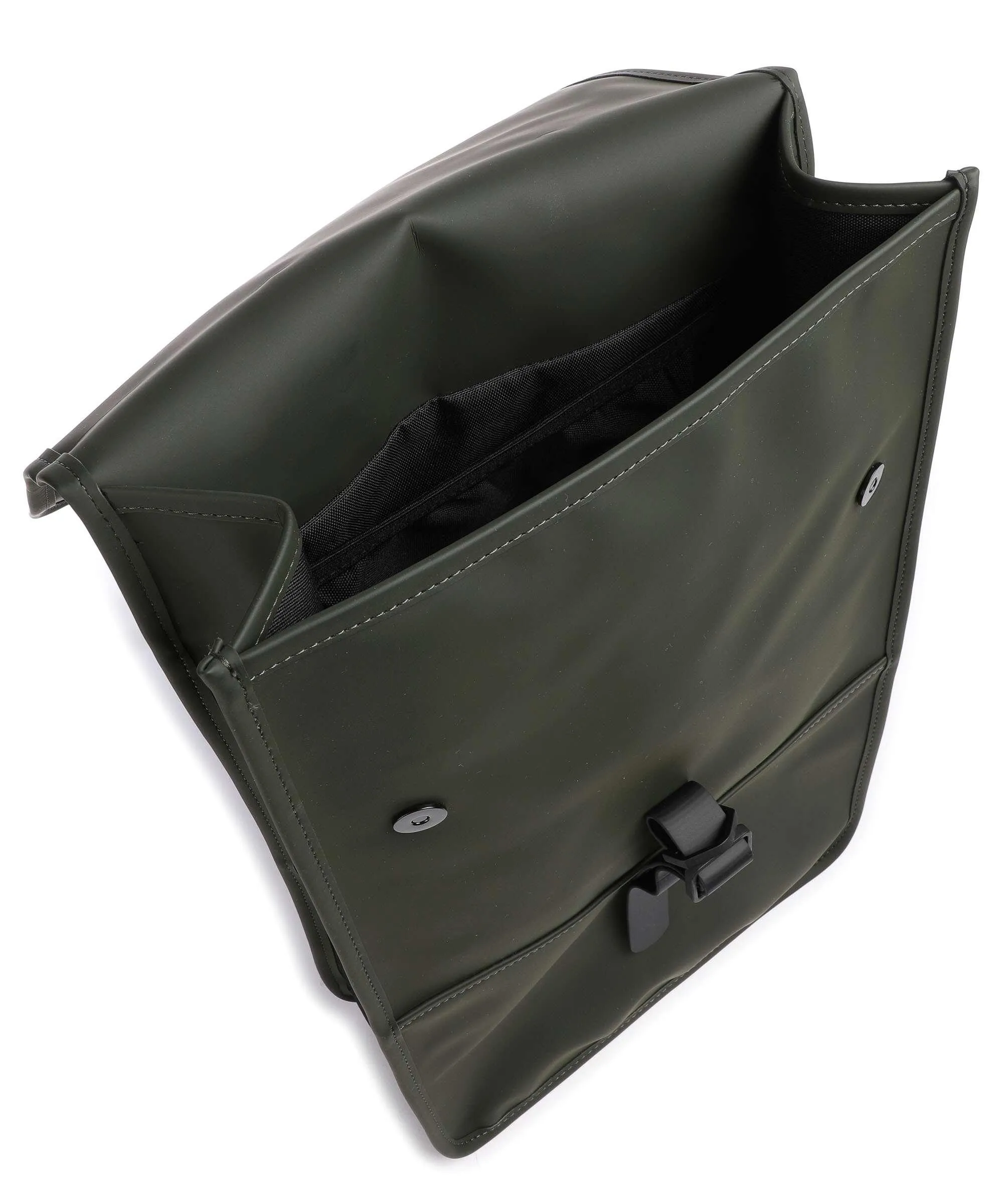  Rains Zaino poliuretano, poliestere verde scuro  