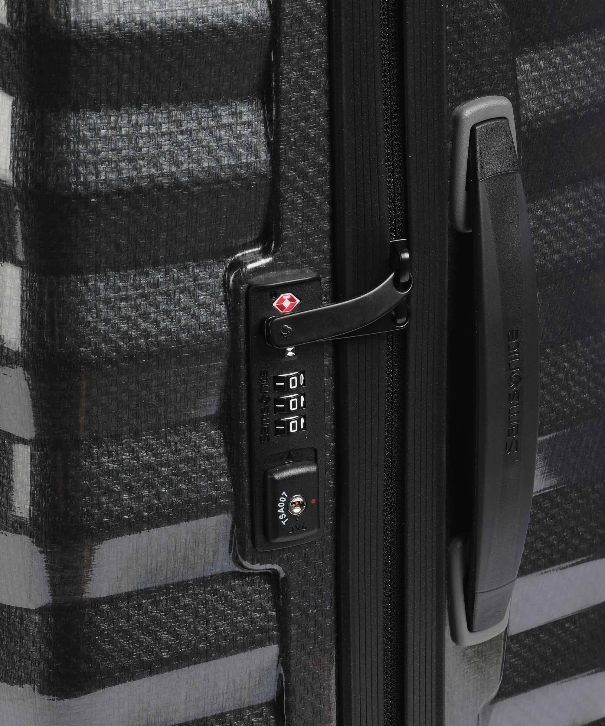  Samsonite Lite-Shock Valigia trolley (4 ruote) nero 69 cm  