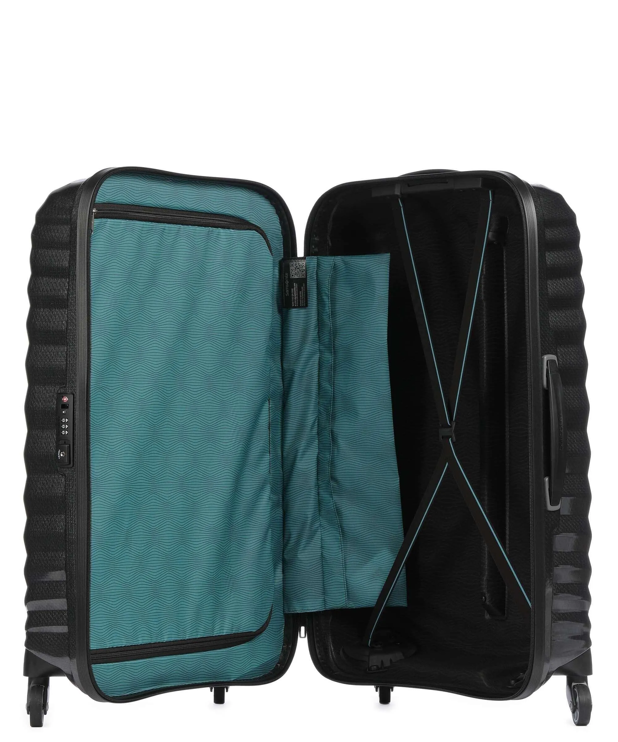  Samsonite Lite-Shock Valigia trolley (4 ruote) nero 69 cm  