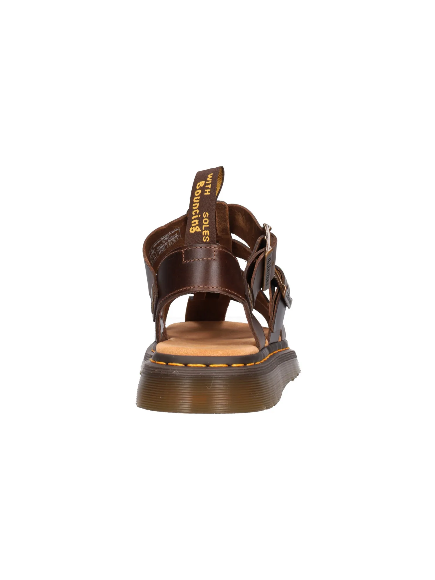 Sandalo chiuso Dr Martens Garin da uomo marrone