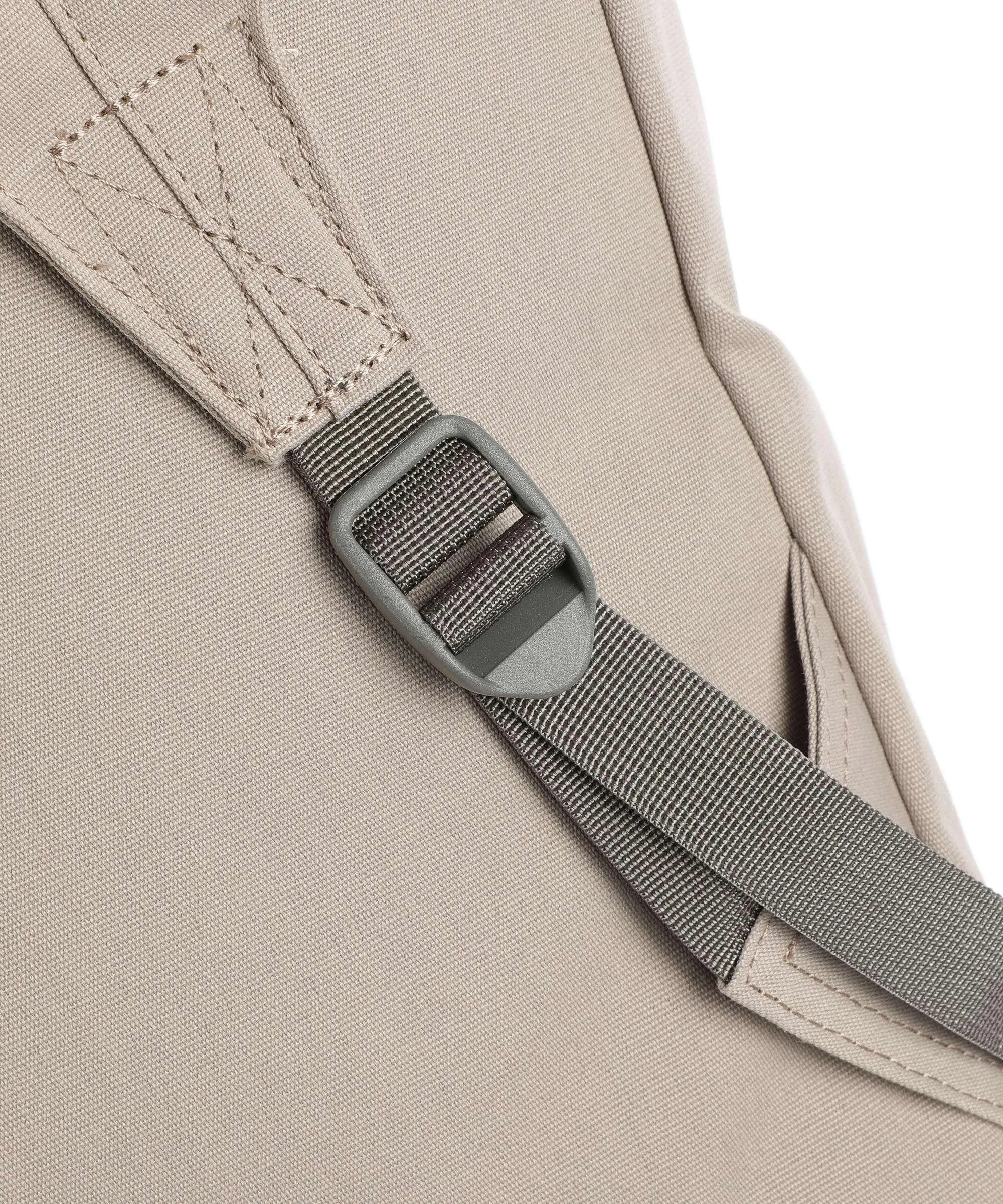  Sandqvist Ground Tony Vegan Zaino 15″ cotone biologico, poliestere riciclato beige  