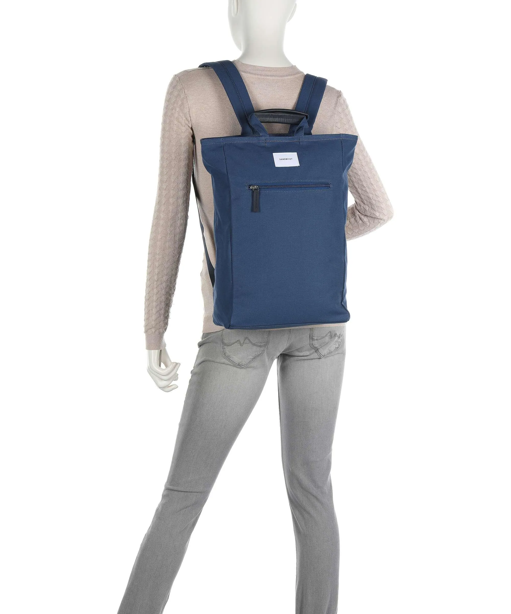  Sandqvist Ground Tony Zaino 13″ cotone biologico, poliestere riciclato navy  