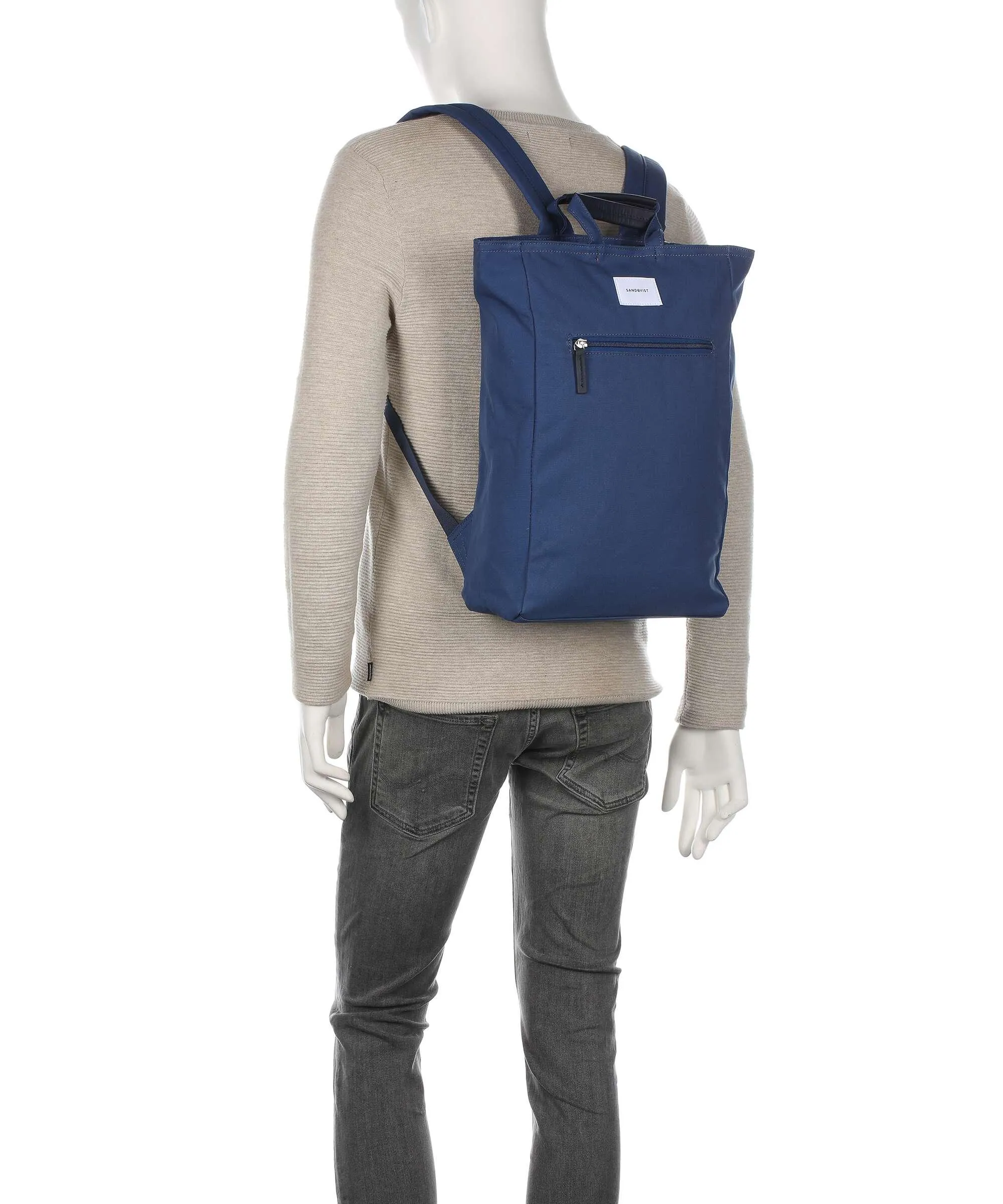  Sandqvist Ground Tony Zaino 13″ cotone biologico, poliestere riciclato navy  