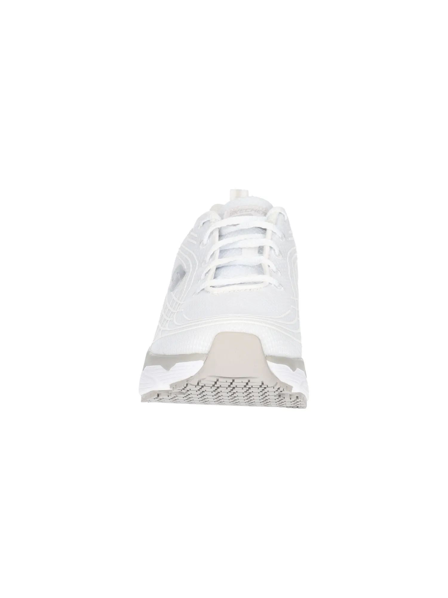 Scarpa da lavoro Skechers da donna bianca