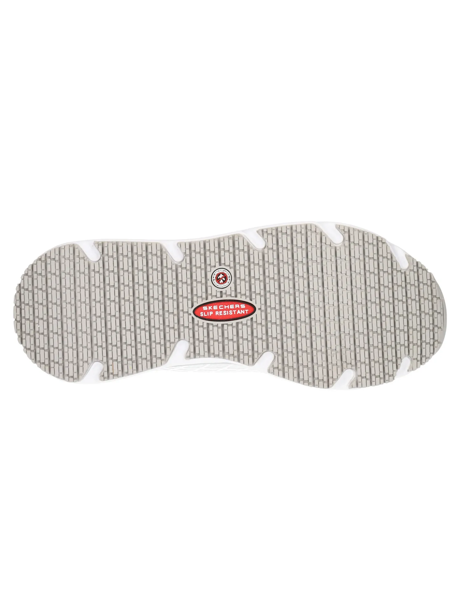 Scarpa da lavoro Skechers da donna bianca