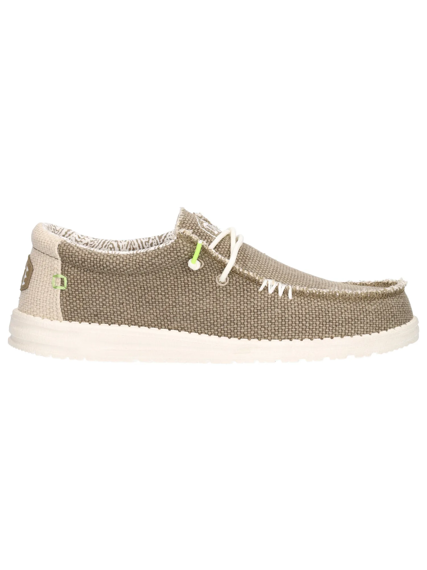 Scarpa slip on Hey Dude Wally Braided da uomo taupe