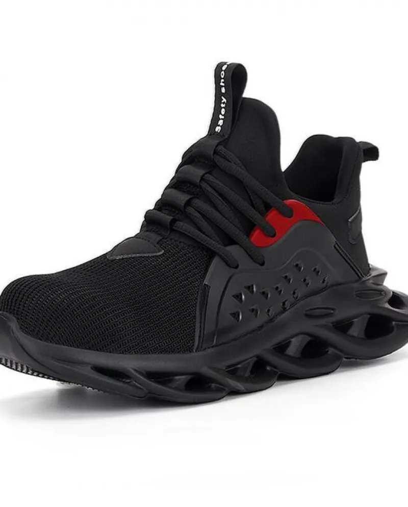 Scarpe antinfortunistiche da uomo nuove estive Scarpe da lavoro antiforatura Belle scarpe da lavoro con punta in acciaio morbido