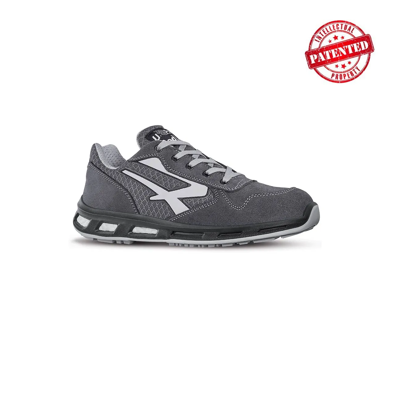 Scarpe antinfortunistiche UPower PUSH, 45 Uomo, con puntale di sicurezza