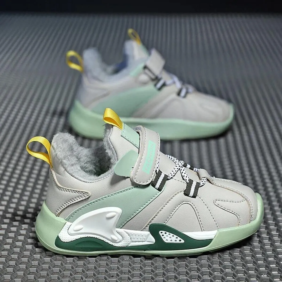 Scarpe da ginnastica per bambini Scarpe sportive per ragazzo Scarpe invernali per bambini Ragazzi per esterno Resistente all'usu