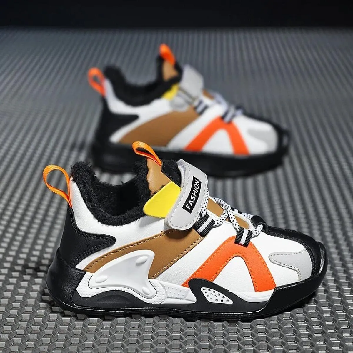 Scarpe da ginnastica per bambini Scarpe sportive per ragazzo Scarpe invernali per bambini Ragazzi per esterno Resistente all'usu
