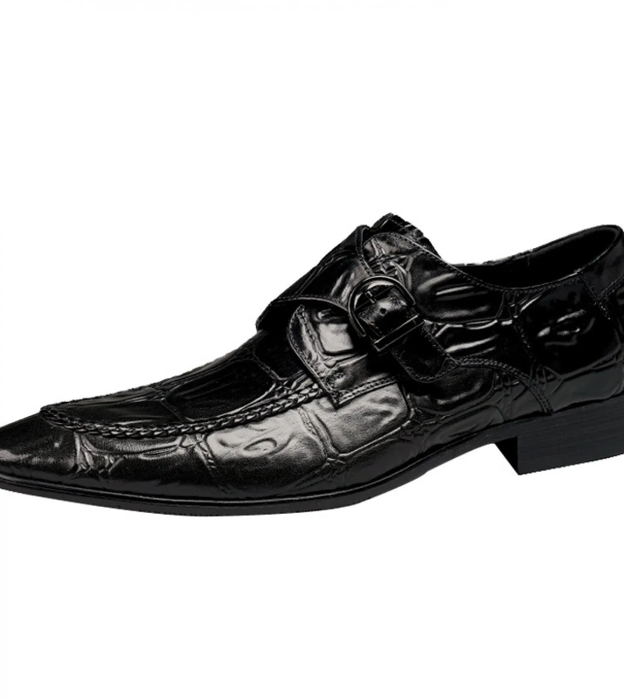 Scarpe eleganti da uomo di lusso in vera pelle 2023 estate nuovo stile moda qualità fibbia scarpe da lavoro da lavoro da sposa n